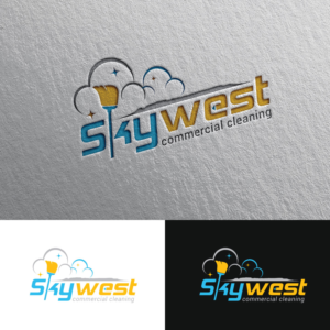 Skywest commercial cleaning | Design de Logo par Rii