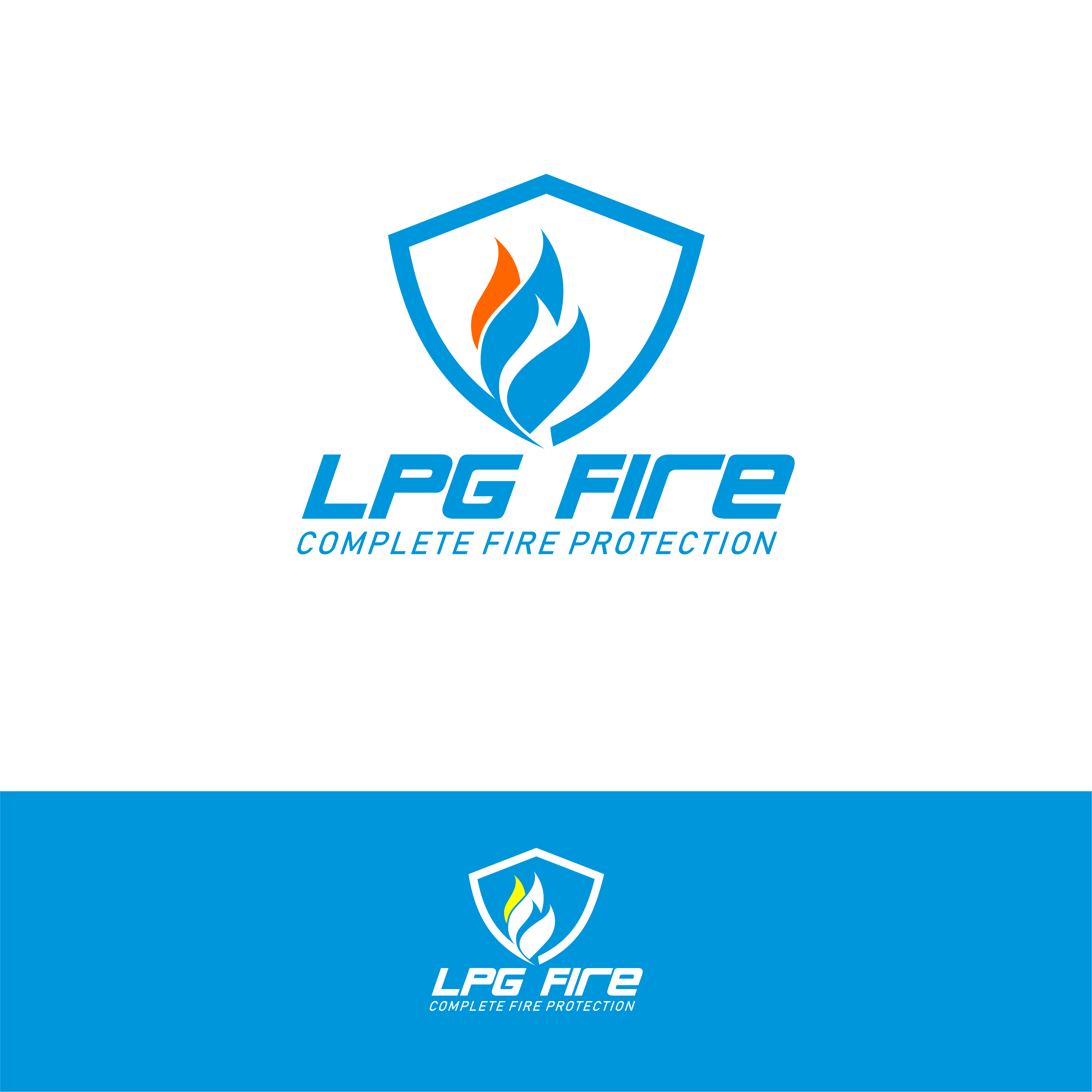 Logo Design by Newei for LPG Fire Protection Inc. | Design #24377349