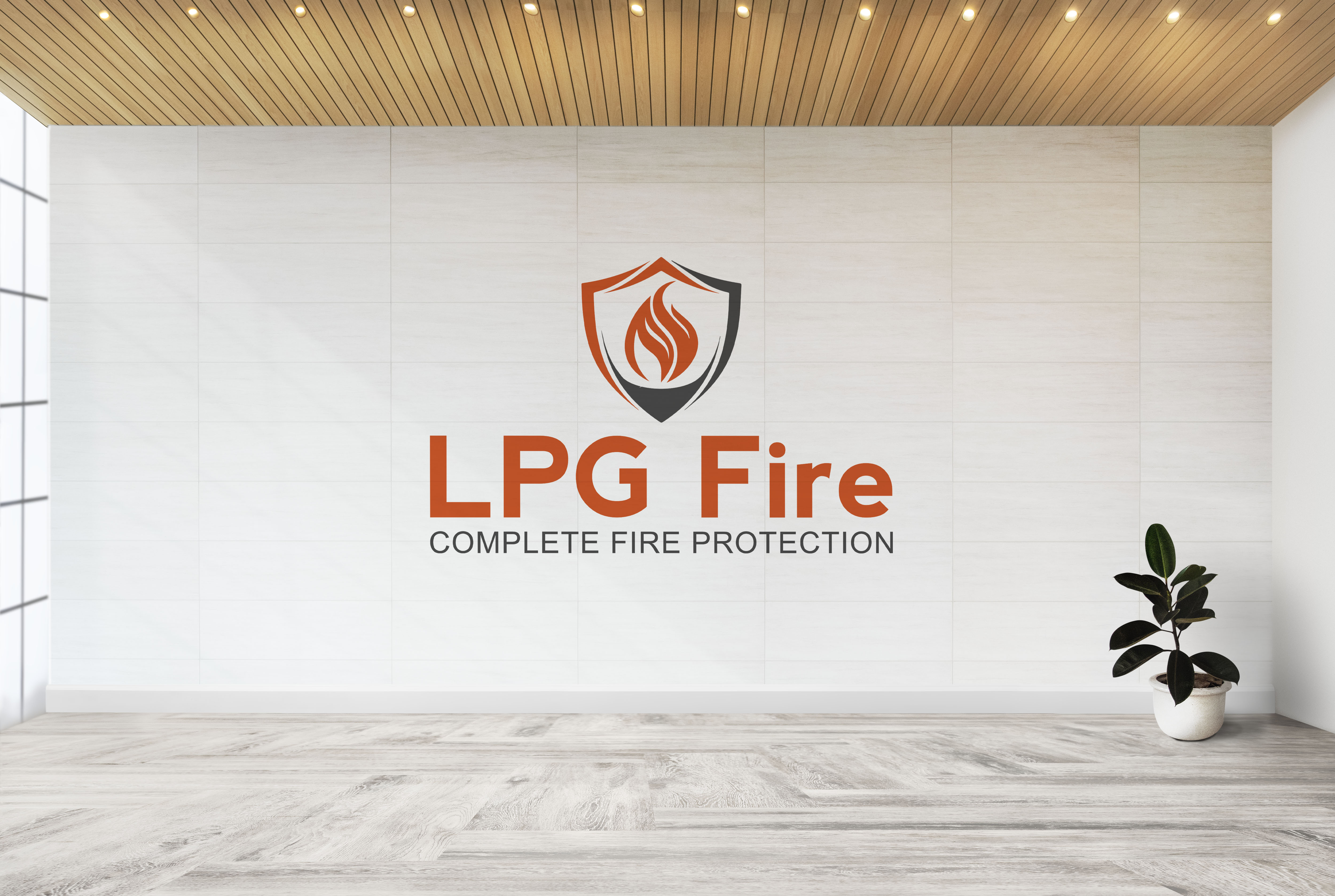 Logo Design by Aliqa Design for LPG Fire Protection Inc. | Design #24321425