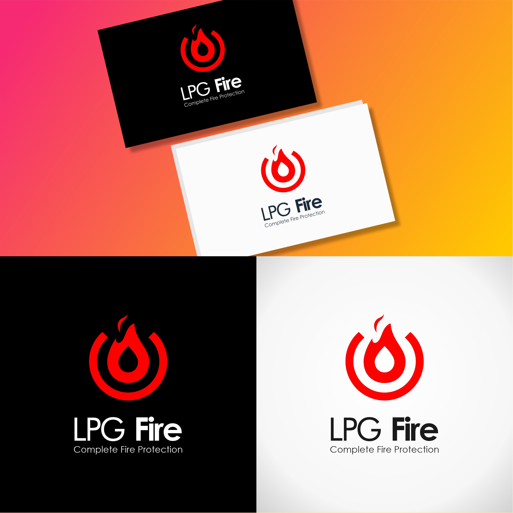 Logo Design by Beb_kado for LPG Fire Protection Inc. | Design #24380625