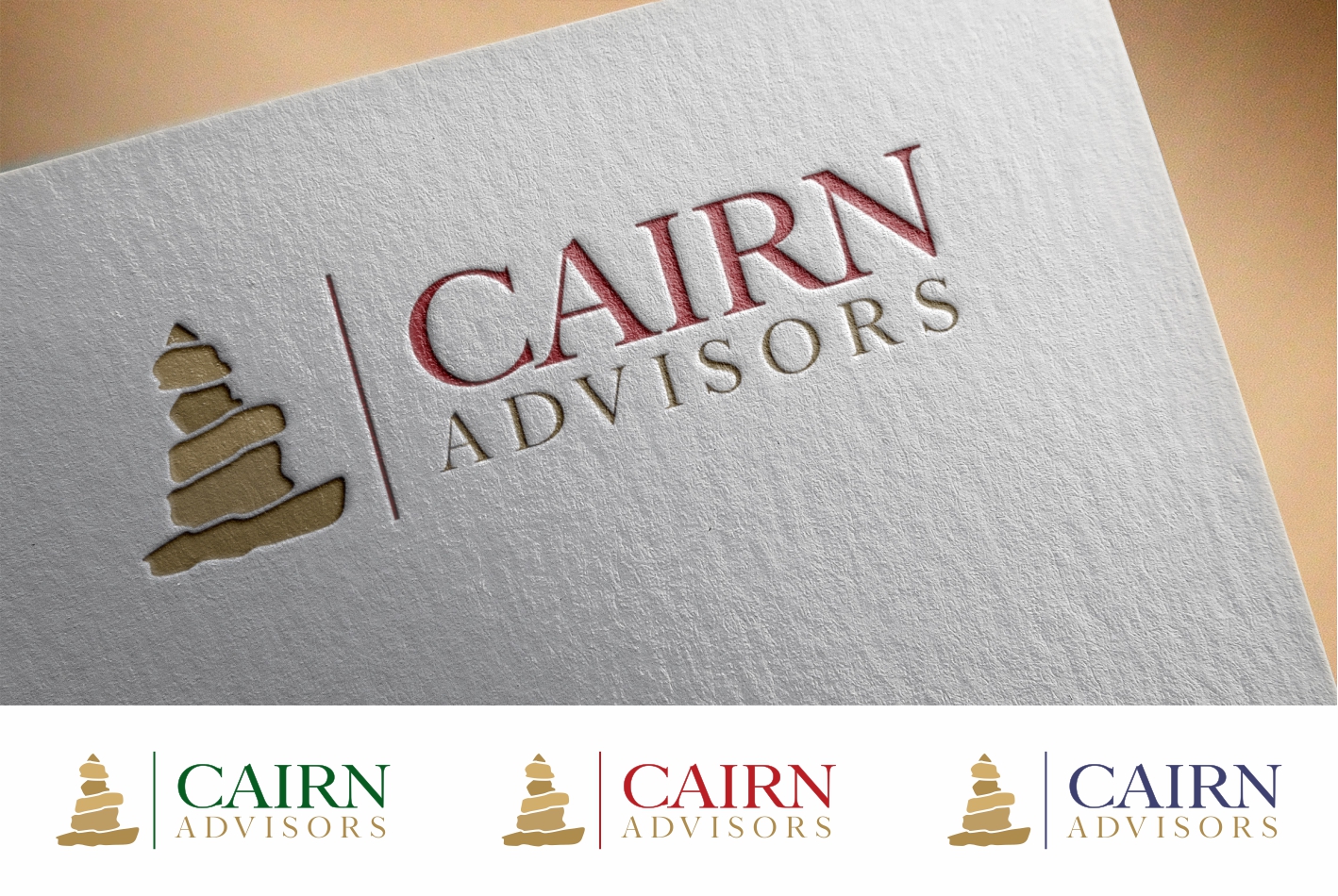 Logo Design by Borago for Cairn Advisors | Design #24368550