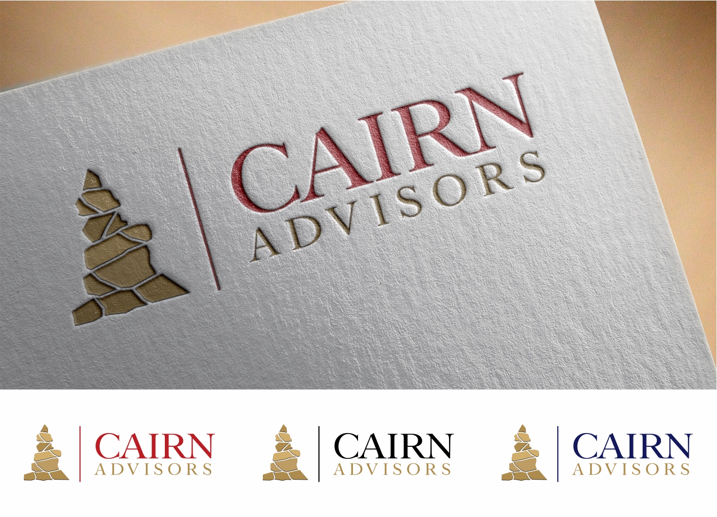 Logo Design by Borago for Cairn Advisors | Design #24369418