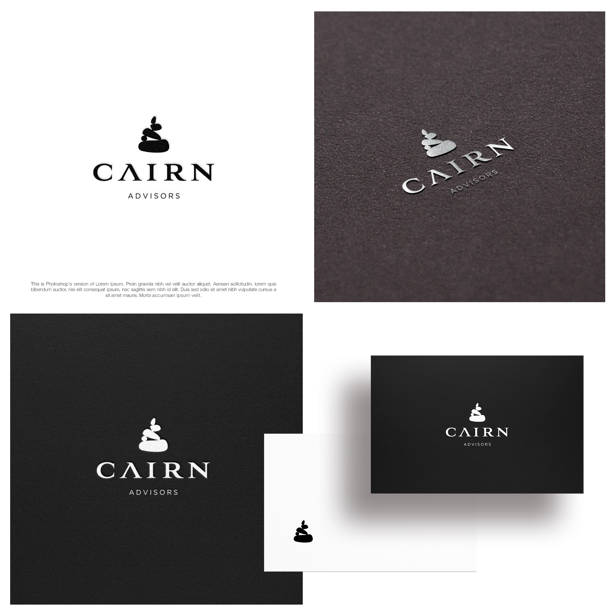 Diseño de Logo por VisualFlava para Cairn Advisors | Diseño #24321401
