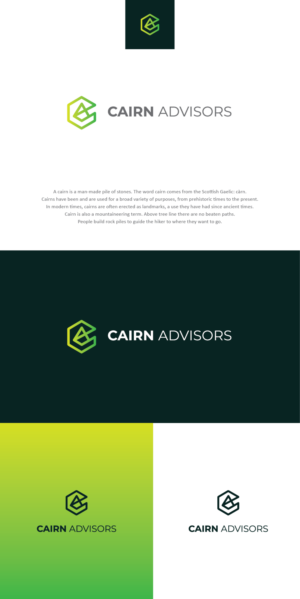 Cairn Advisors | Logo Design by TerryBogard