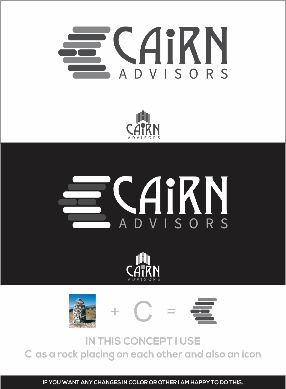 Logo Design by Ahmed Graphics for Cairn Advisors | Design #24379068