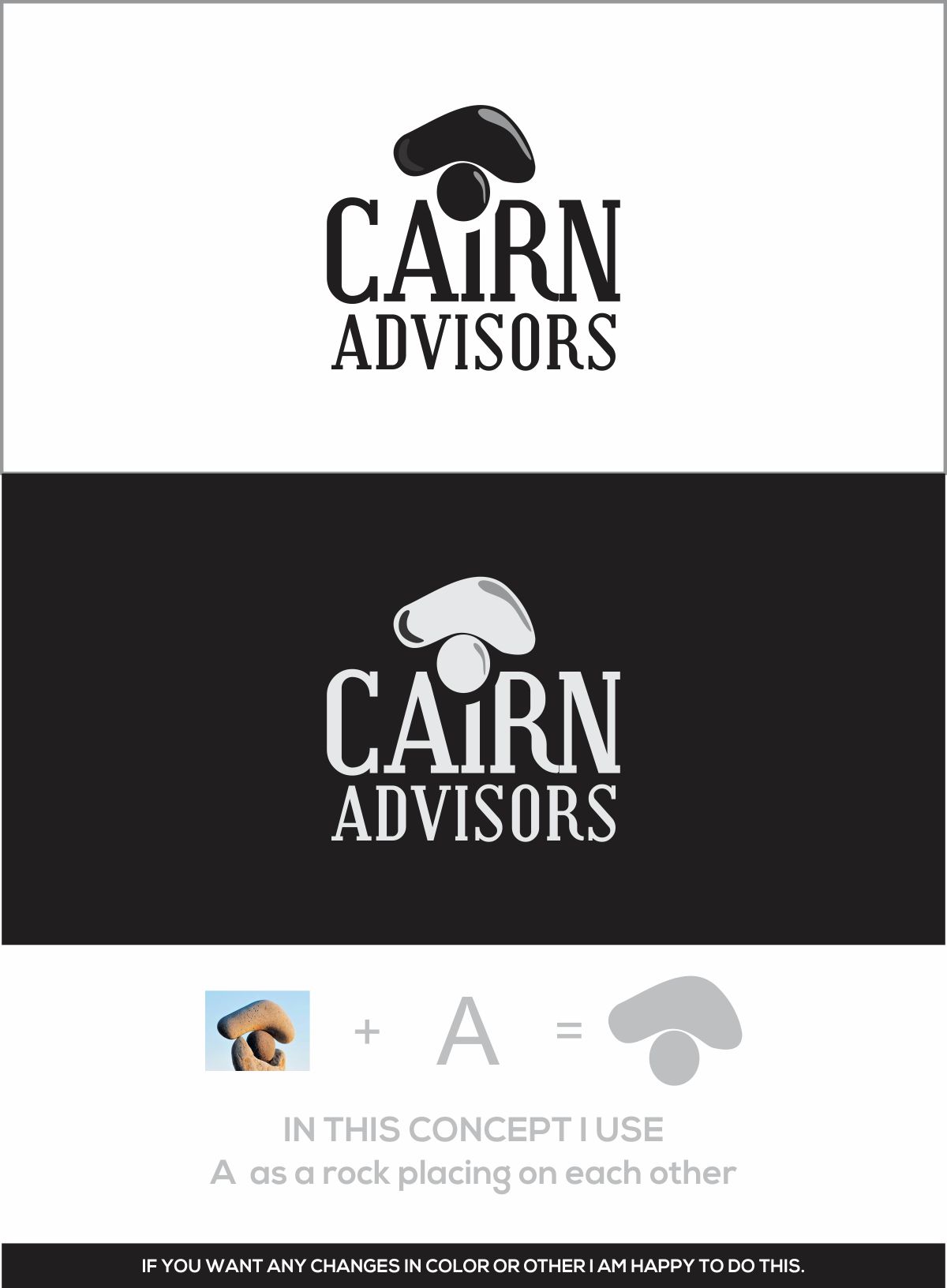 Logo Design by Ahmed Graphics for Cairn Advisors | Design #24379069