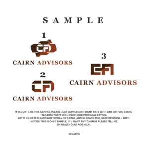 Logo Design by IdentsArt for Cairn Advisors | Design: #24331777
