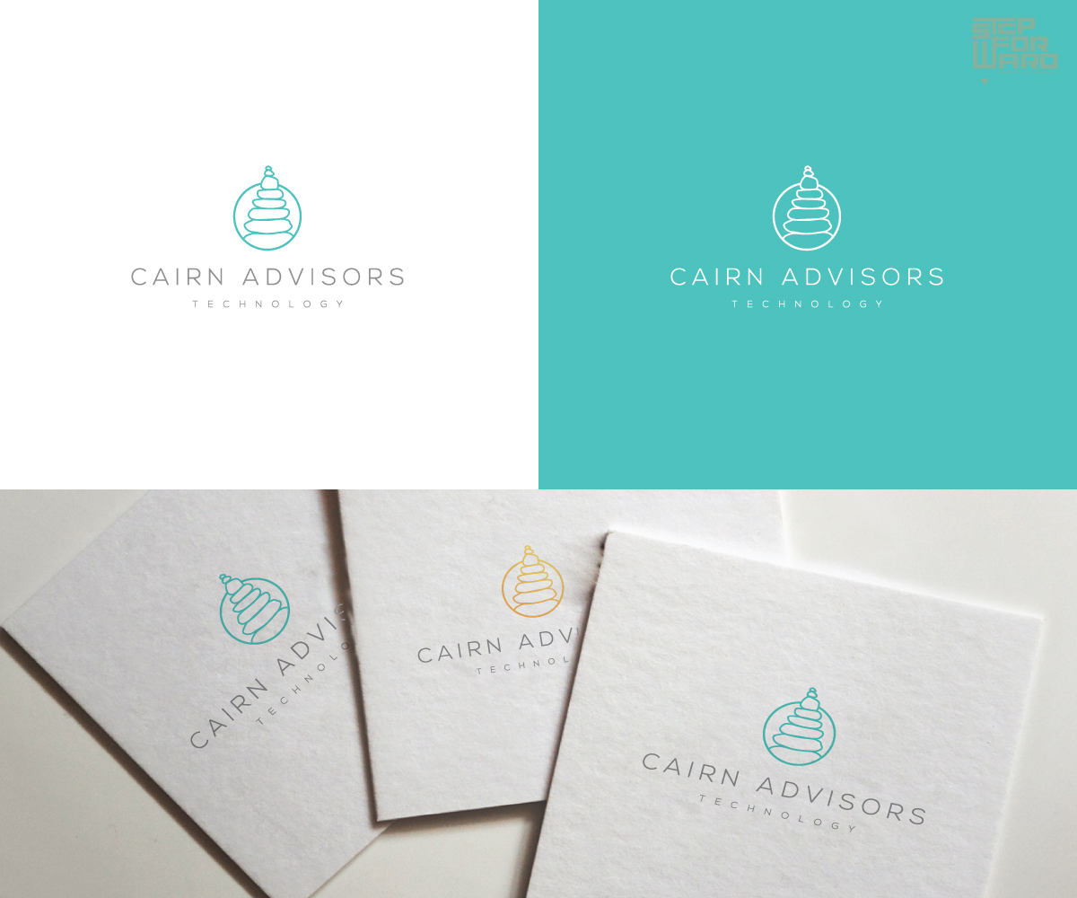 Logo Design by step forward 2 for Cairn Advisors | Design #24326292