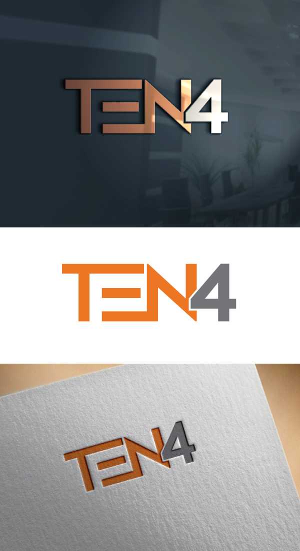 Logo Design by expert pro for TEN4 | Design #24323896