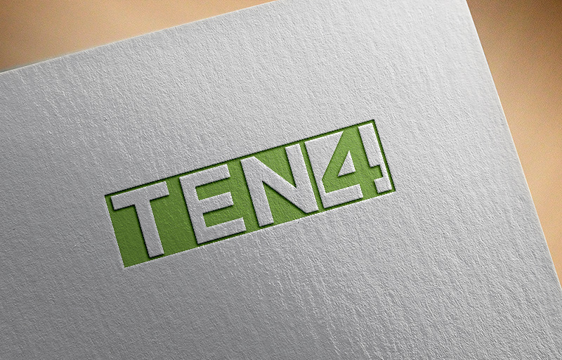 Logo Design by Kim Ji for TEN4 | Design #24322623