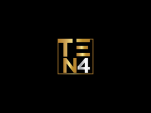 Logo Design by Pen Tool for TEN4 | Design: #24335345