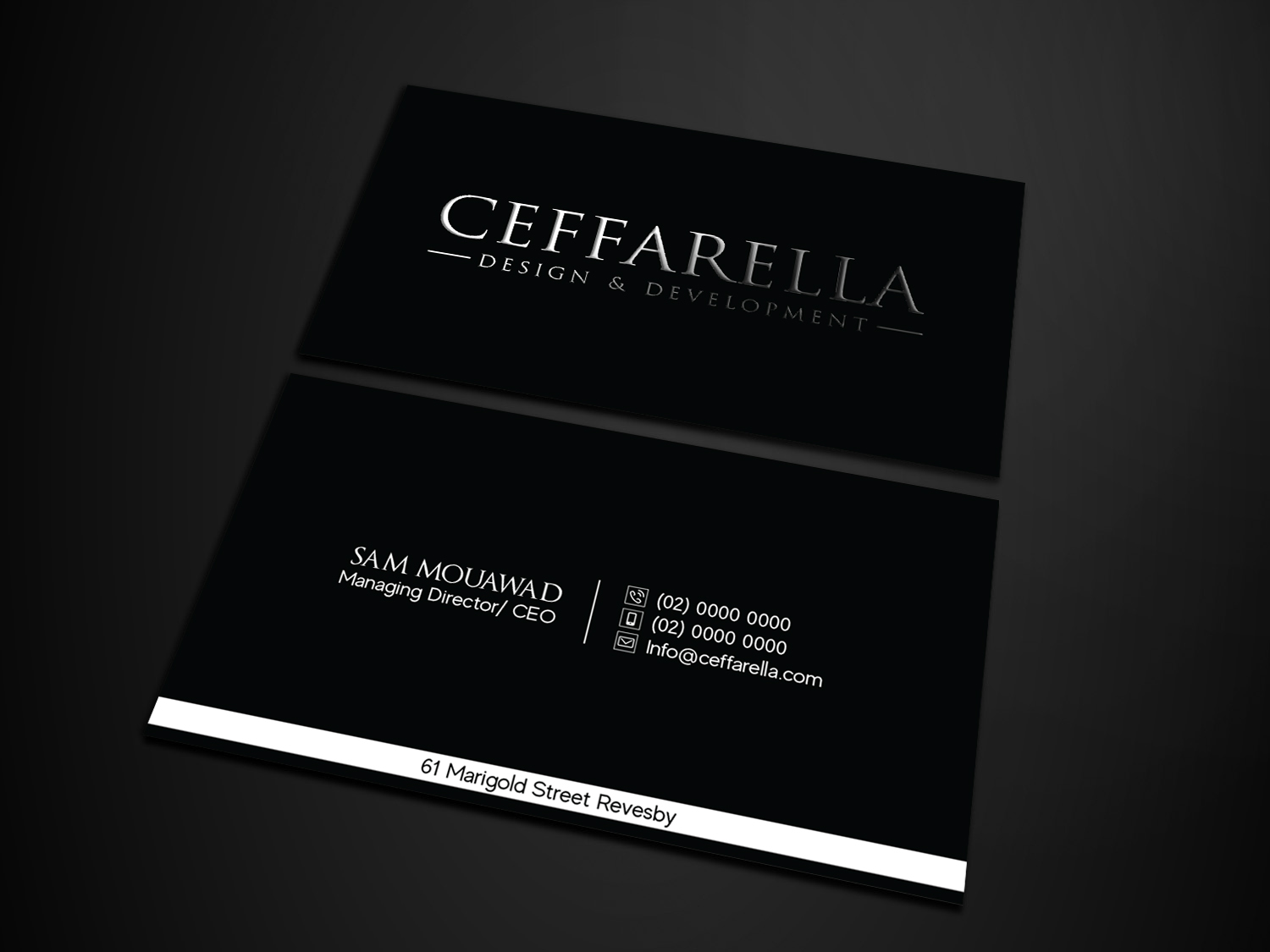 Business Card Design by Verified artistry (Design garden) for this project | Design #24375801