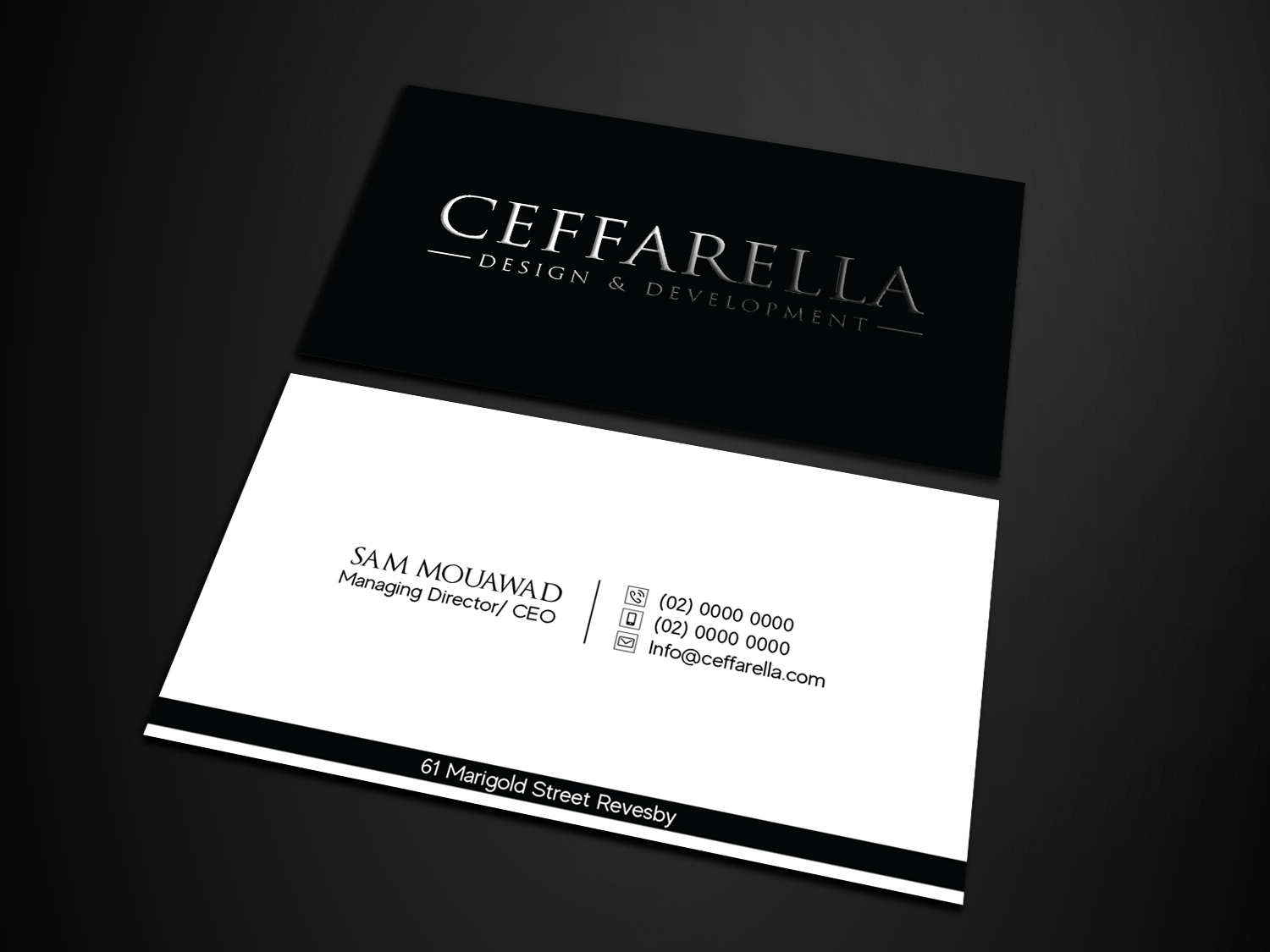 Diseño de Tarjeta de Presentación por Verified artistry (Design garden) para este proyecto | Diseño #24375807