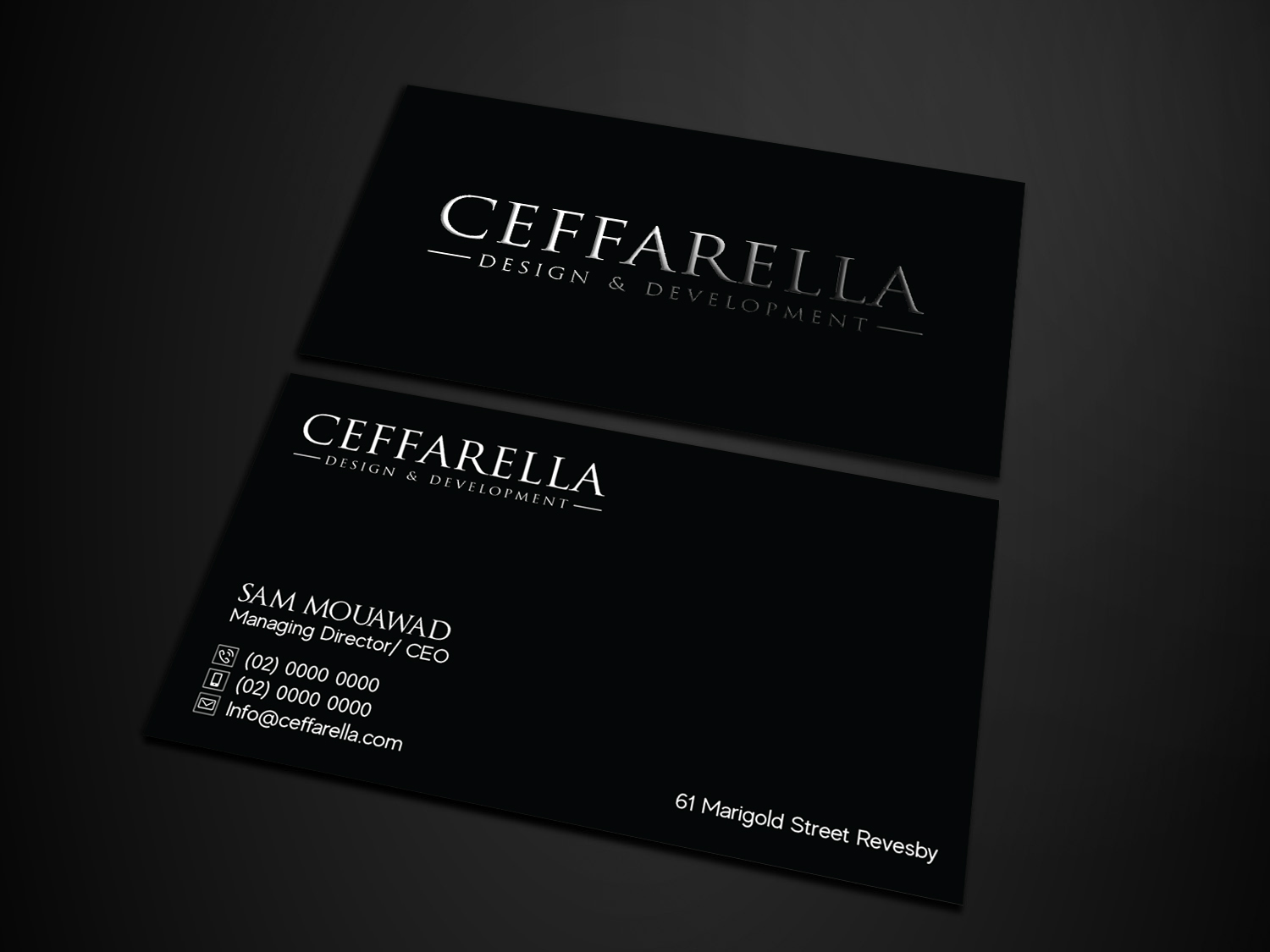 Business Card Design by Verified artistry (Design garden) for this project | Design #24375814
