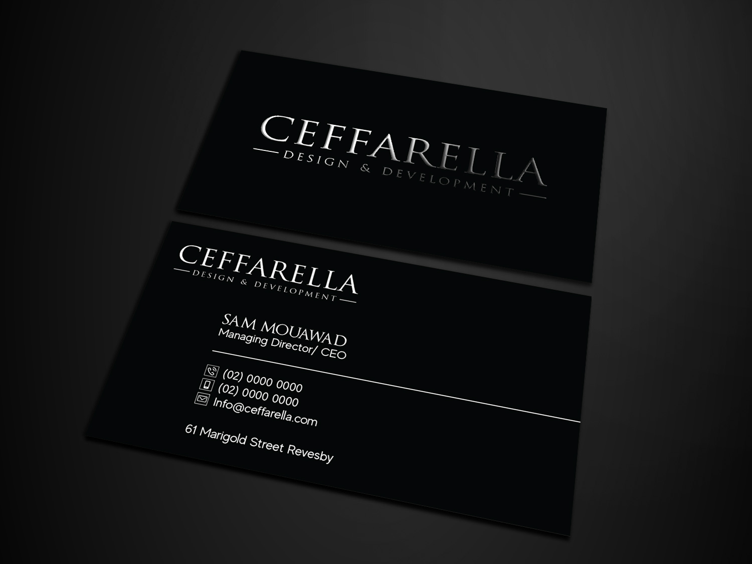 Business Card Design by Verified artistry (Design garden) for this project | Design #24375815