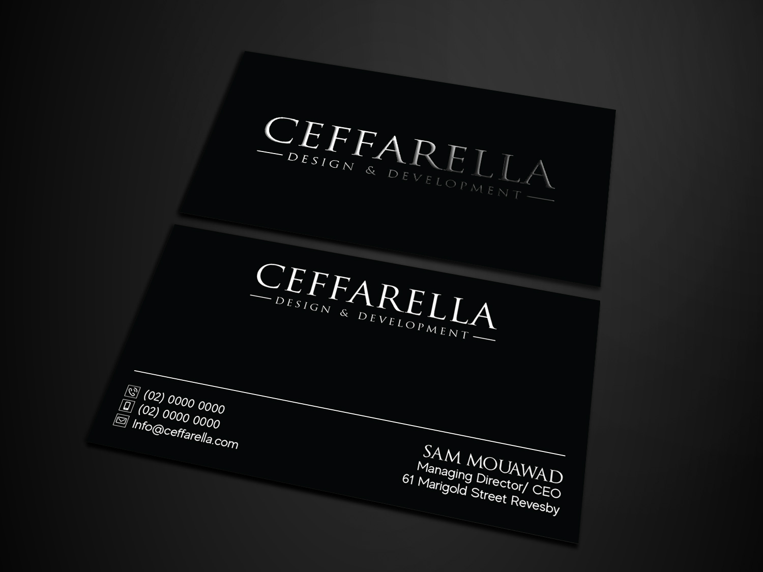 Business Card Design by Verified artistry (Design garden) for this project | Design #24375816
