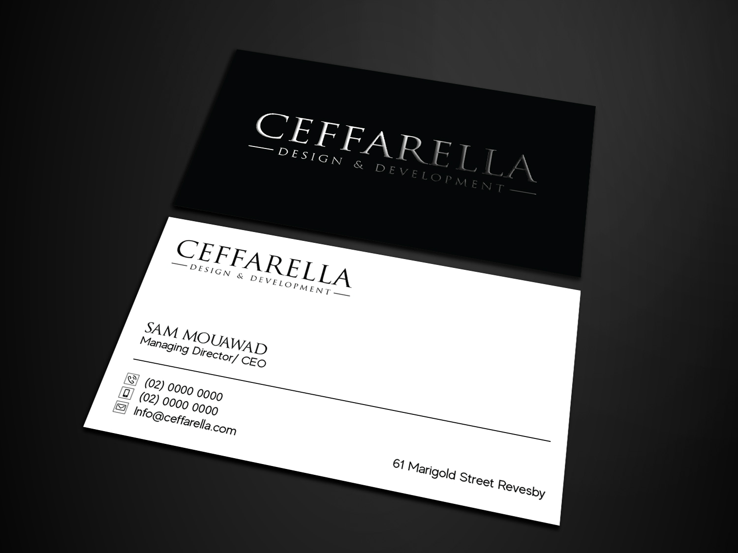 Business Card Design by Verified artistry (Design garden) for this project | Design #24375818