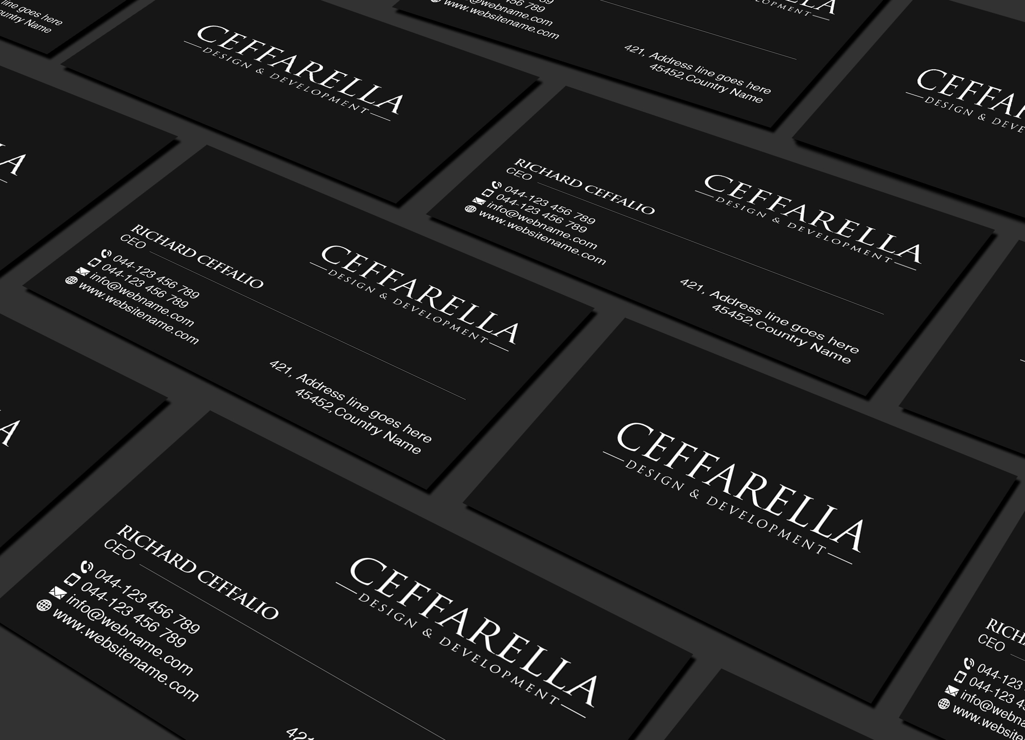 Business Card Design by Creations Box 2015 for this project | Design #24322810