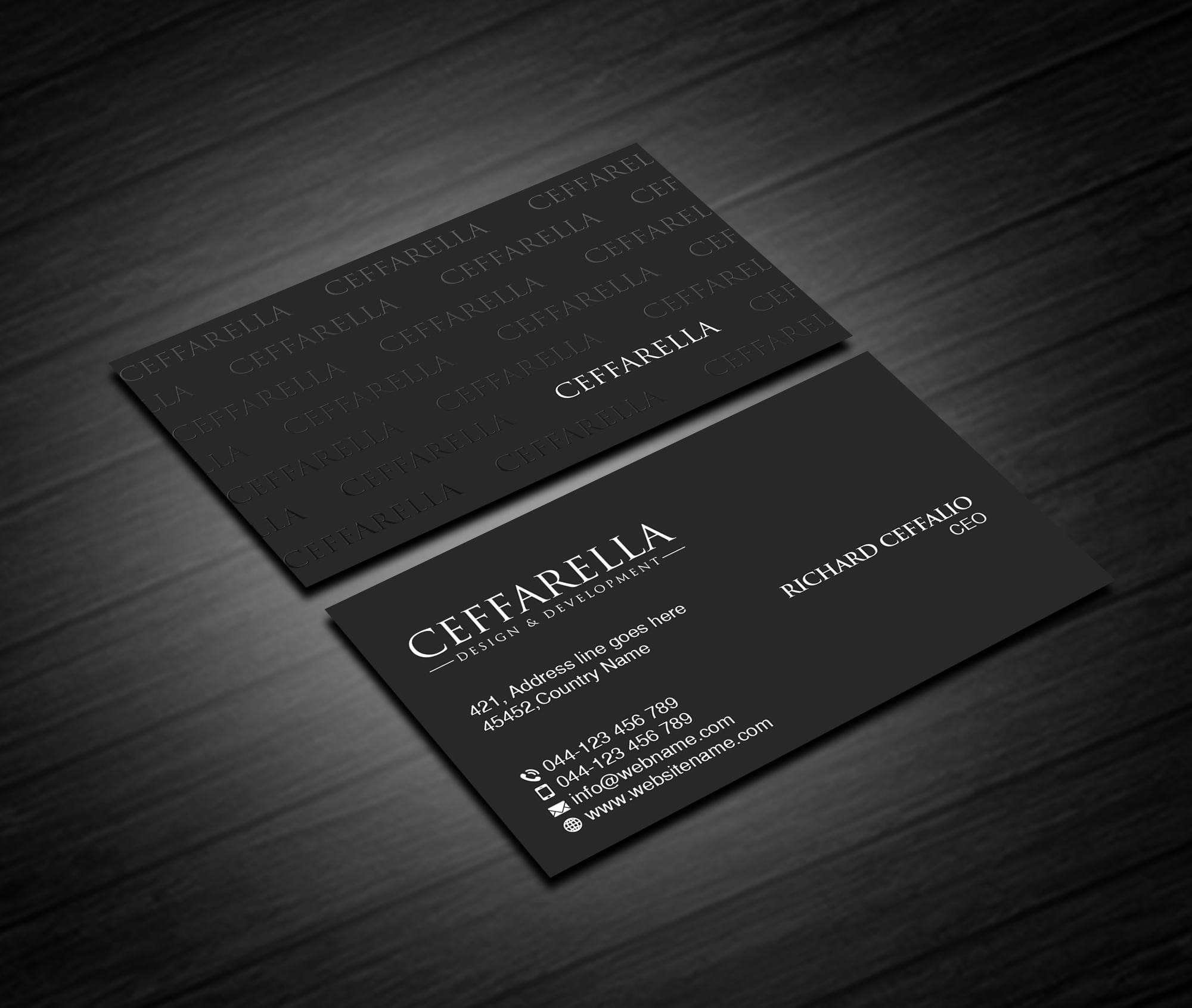 Business Card Design by Creations Box 2015 for this project | Design #24322903