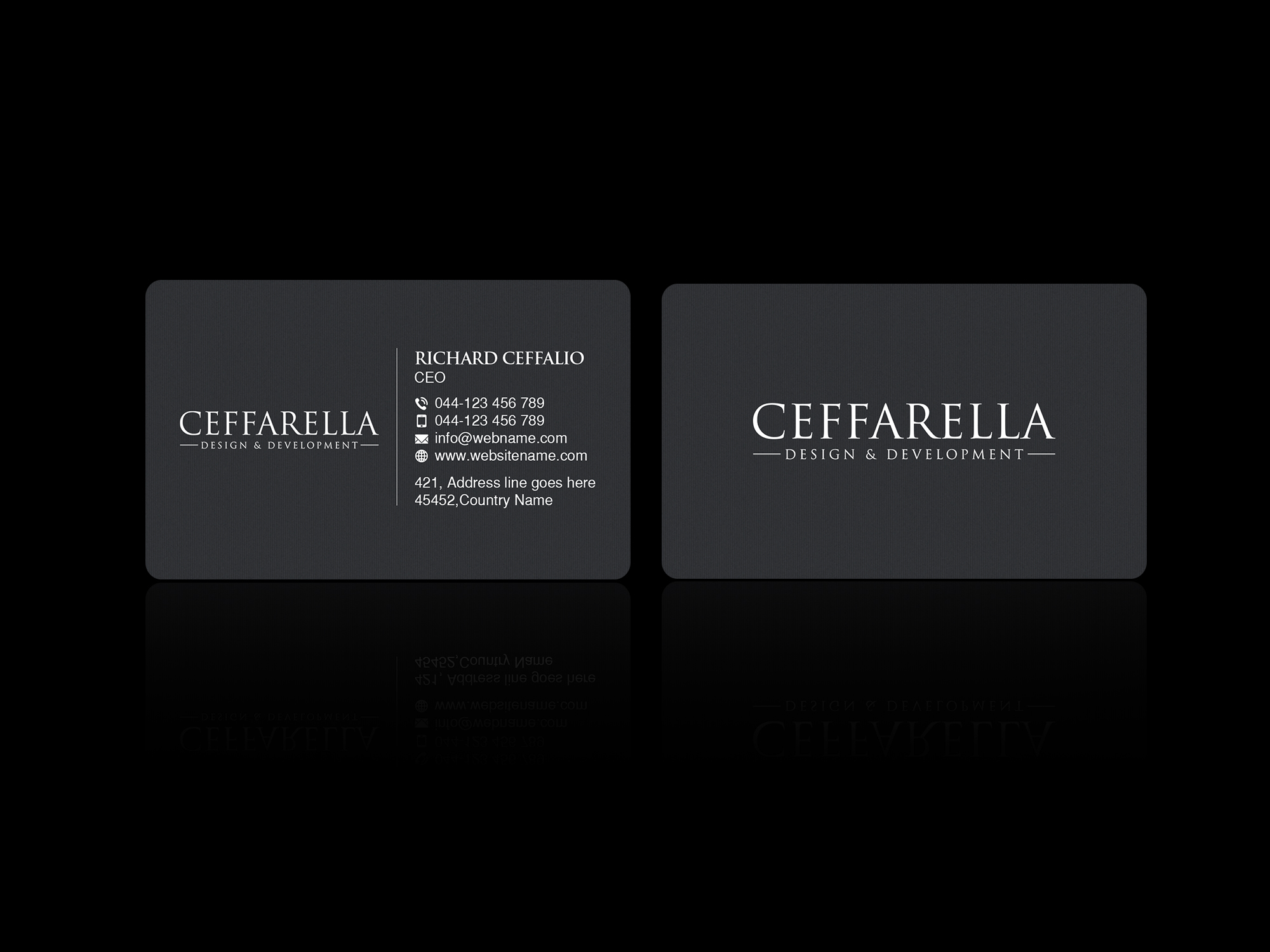 Business Card Design by Creations Box 2015 for this project | Design #24328244