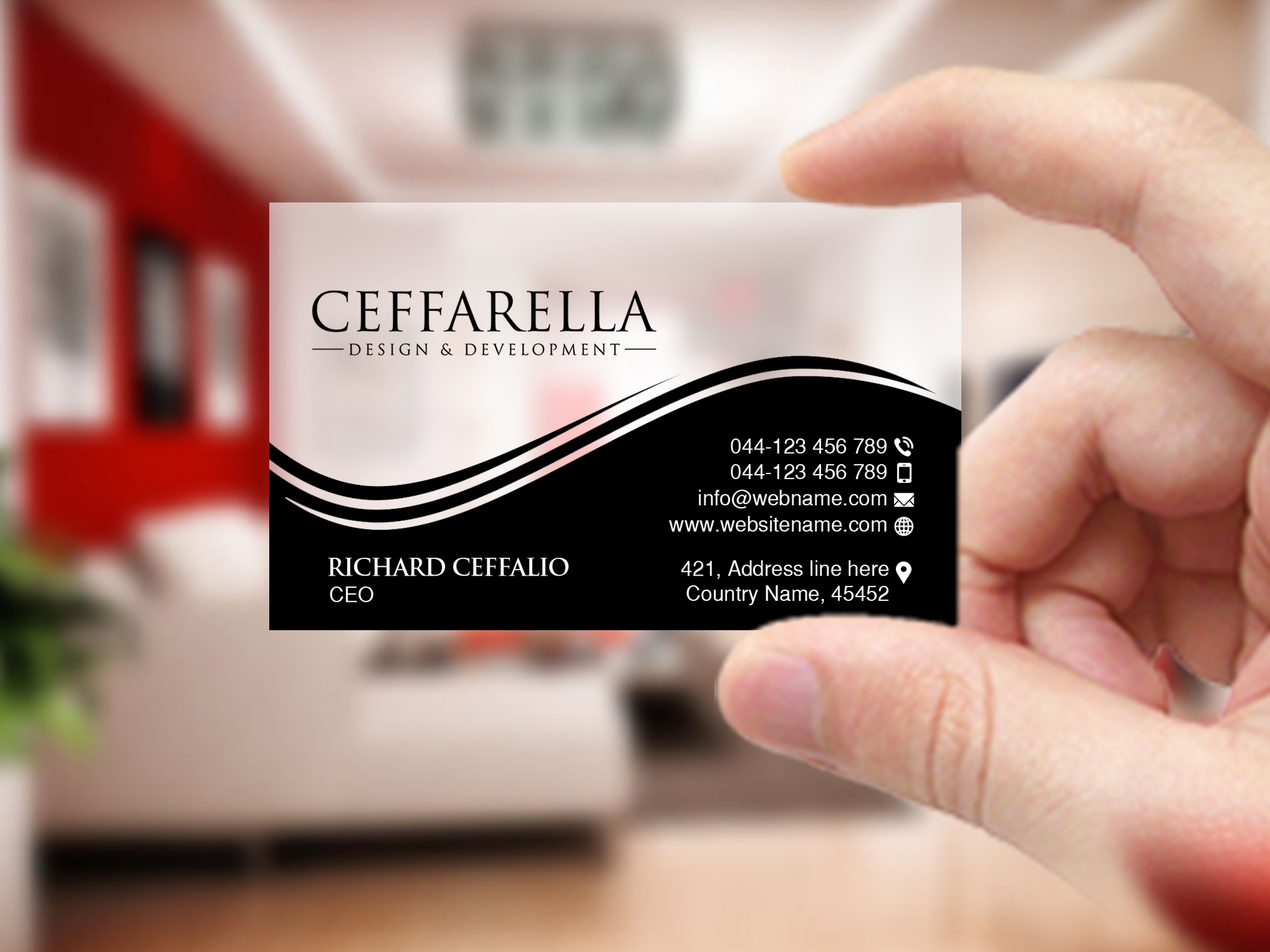 Business Card Design by Creations Box 2015 for this project | Design #24328255