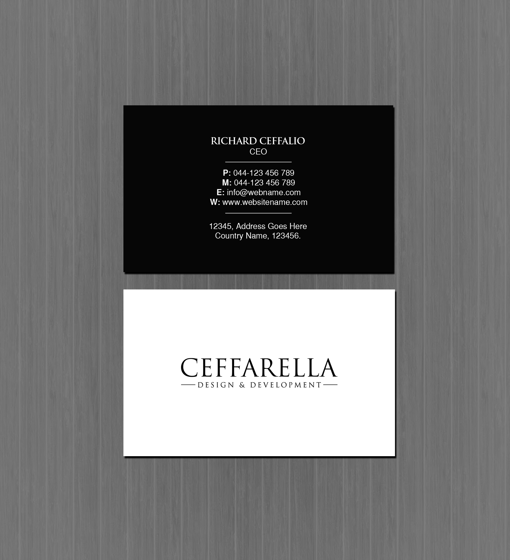 Business Card Design by Creations Box 2015 for this project | Design #24328256