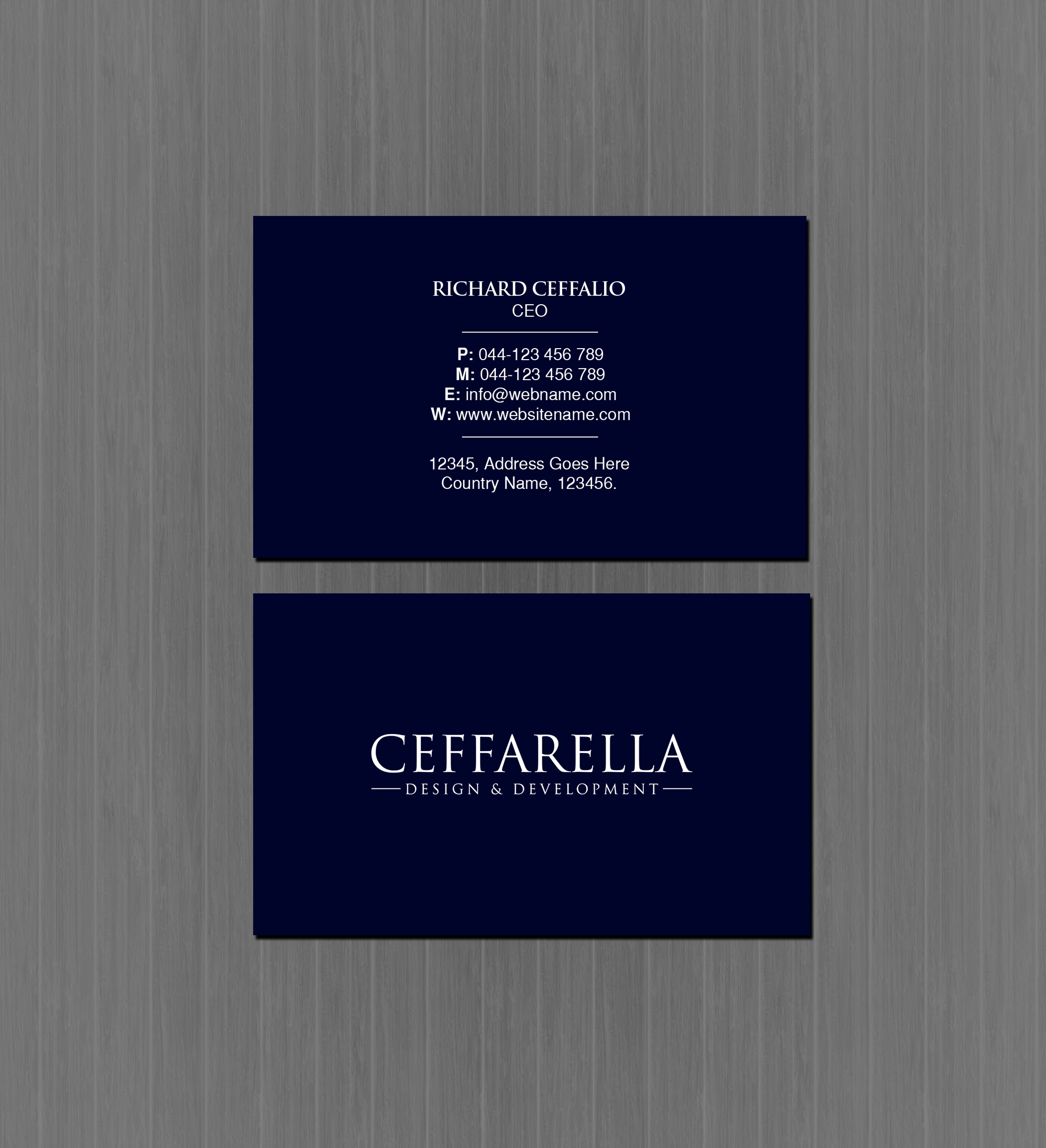 Business Card Design by Creations Box 2015 for this project | Design #24328257