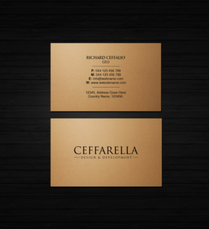 Business Card Design by Creations Box 2015 for this project | Design: #24328258