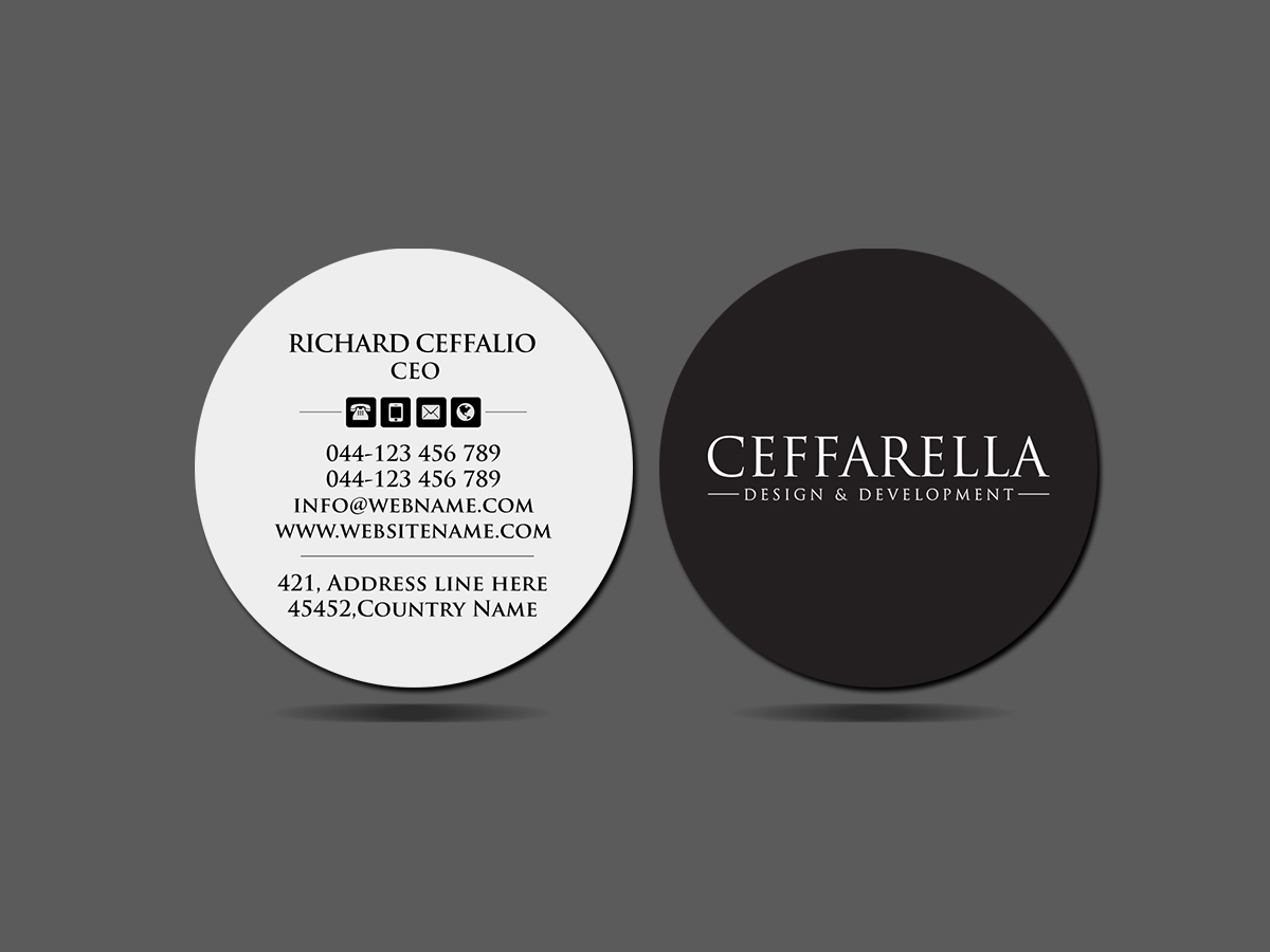 Business Card Design by Creations Box 2015 for this project | Design #24328283