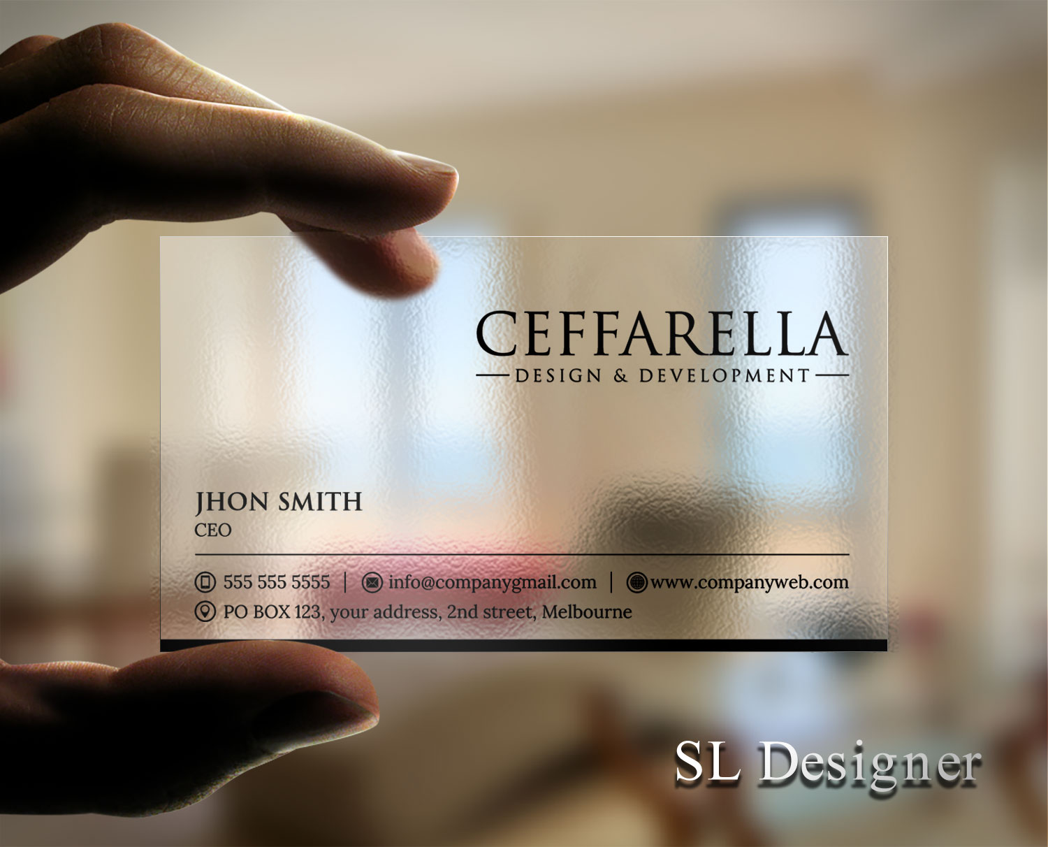 Business Card Design by SL Designer for this project | Design #24329393