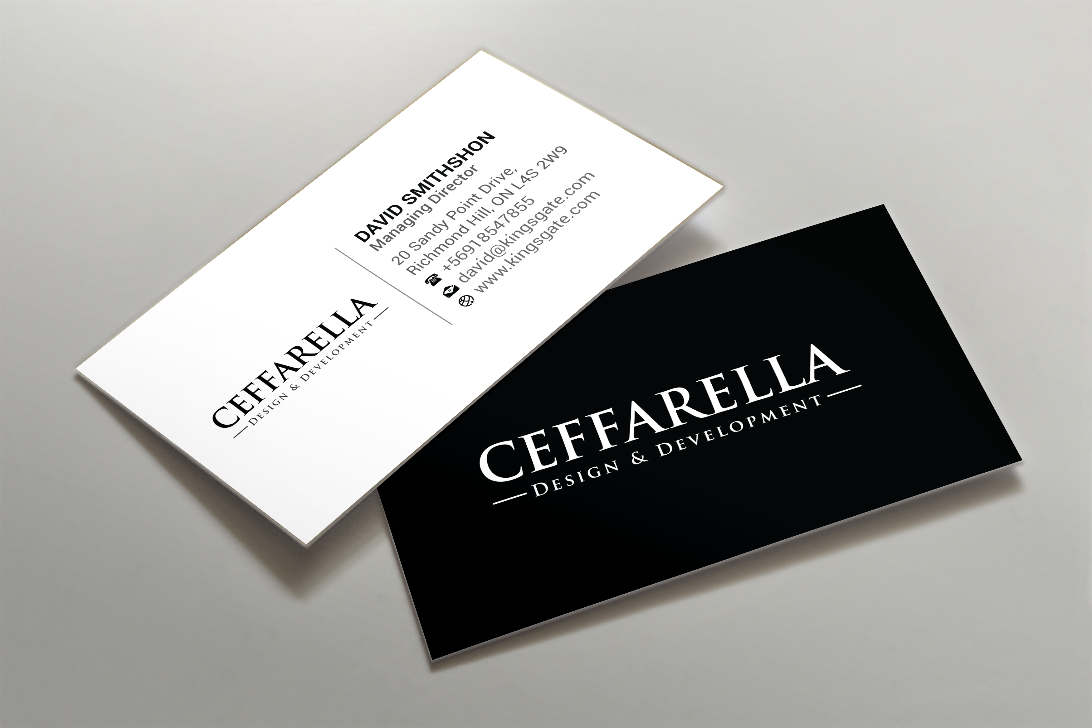 Business Card Design by R.design for this project | Design #24322097