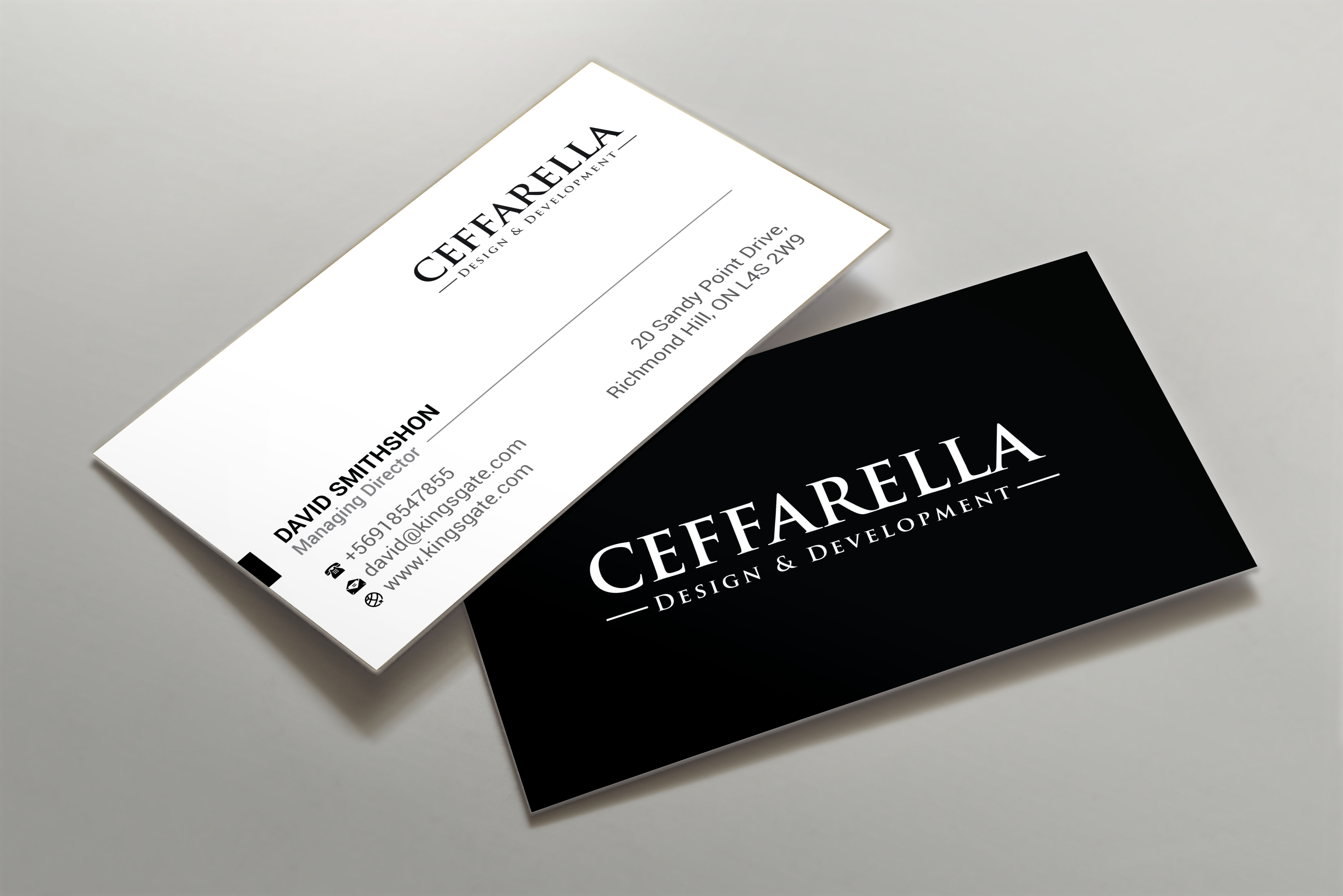 Business Card Design by R.design for this project | Design #24322157