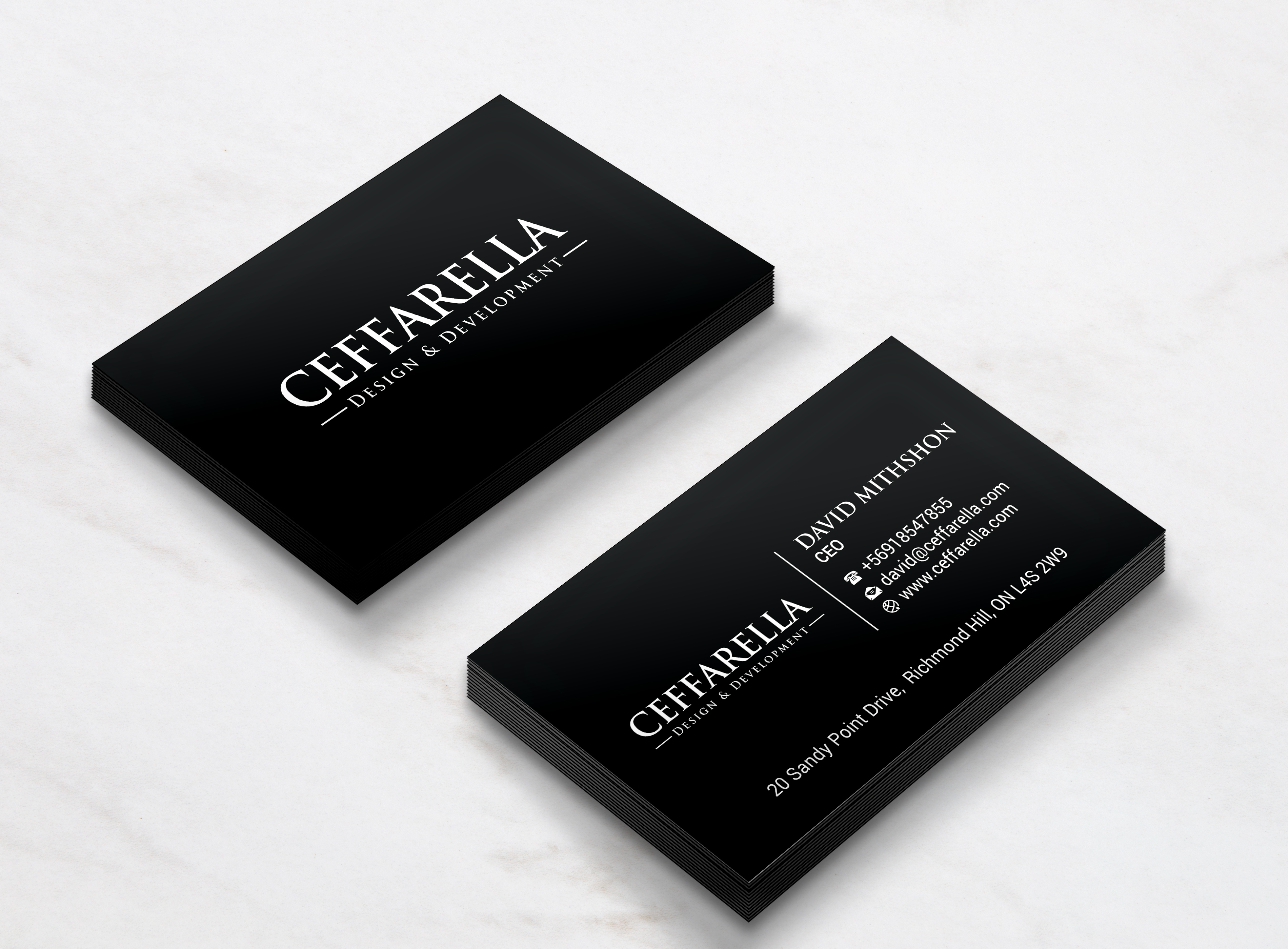 Business Card Design by R.design for this project | Design #24322503