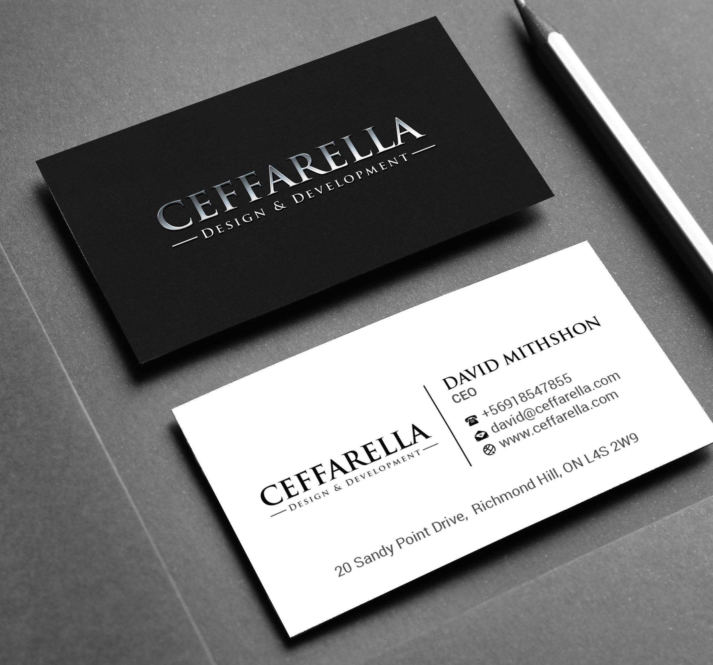Business Card Design by R.design for this project | Design #24328852
