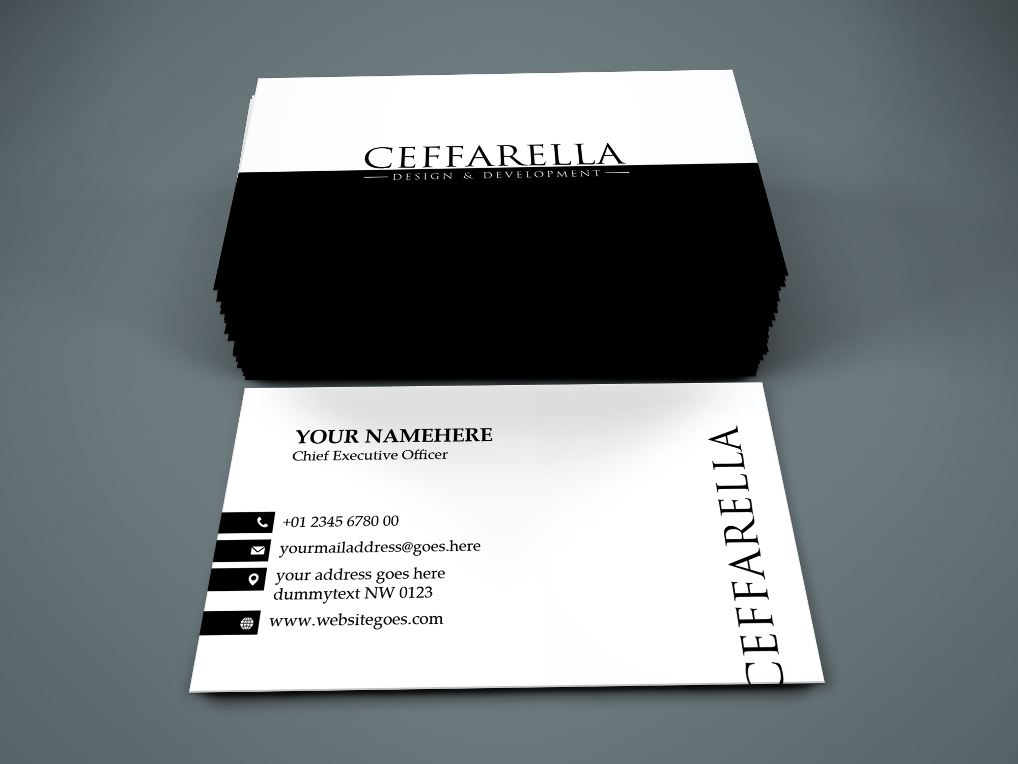 Business Card Design by BLUE WINGS for this project | Design #24351107