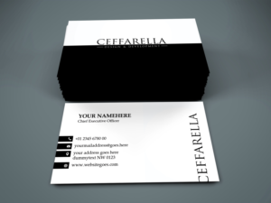 Business Card Design by BLUE WINGS