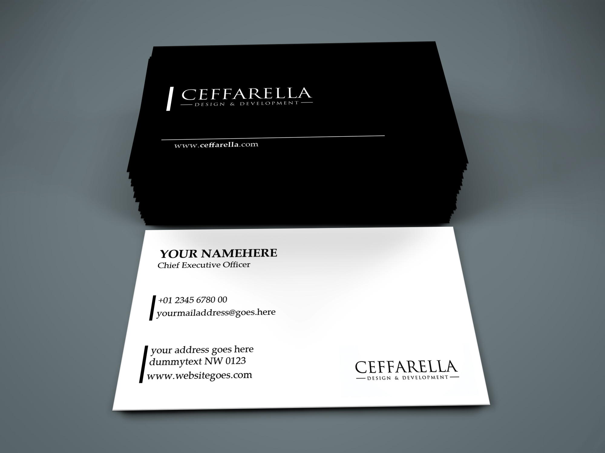 Business Card Design by BLUE WINGS for this project | Design #24351111
