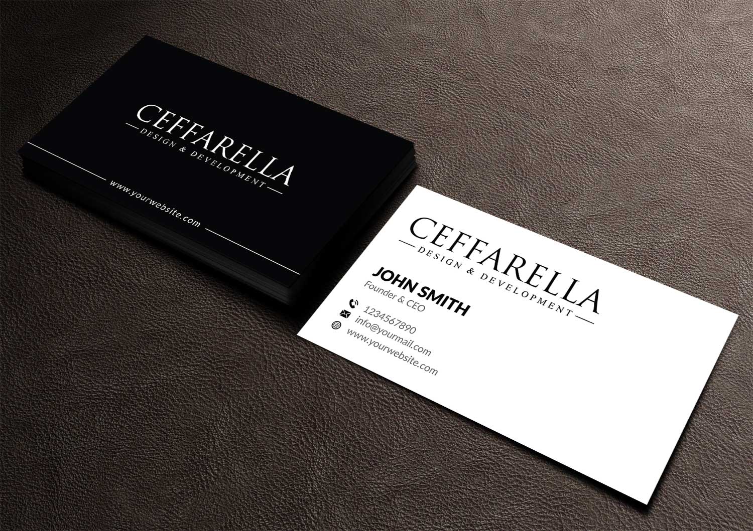 Business Card Design by Musa. A for this project | Design #24328151