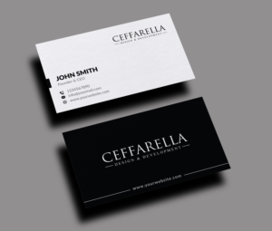 Business Card Design by Musa. A for this project | Design: #24328153