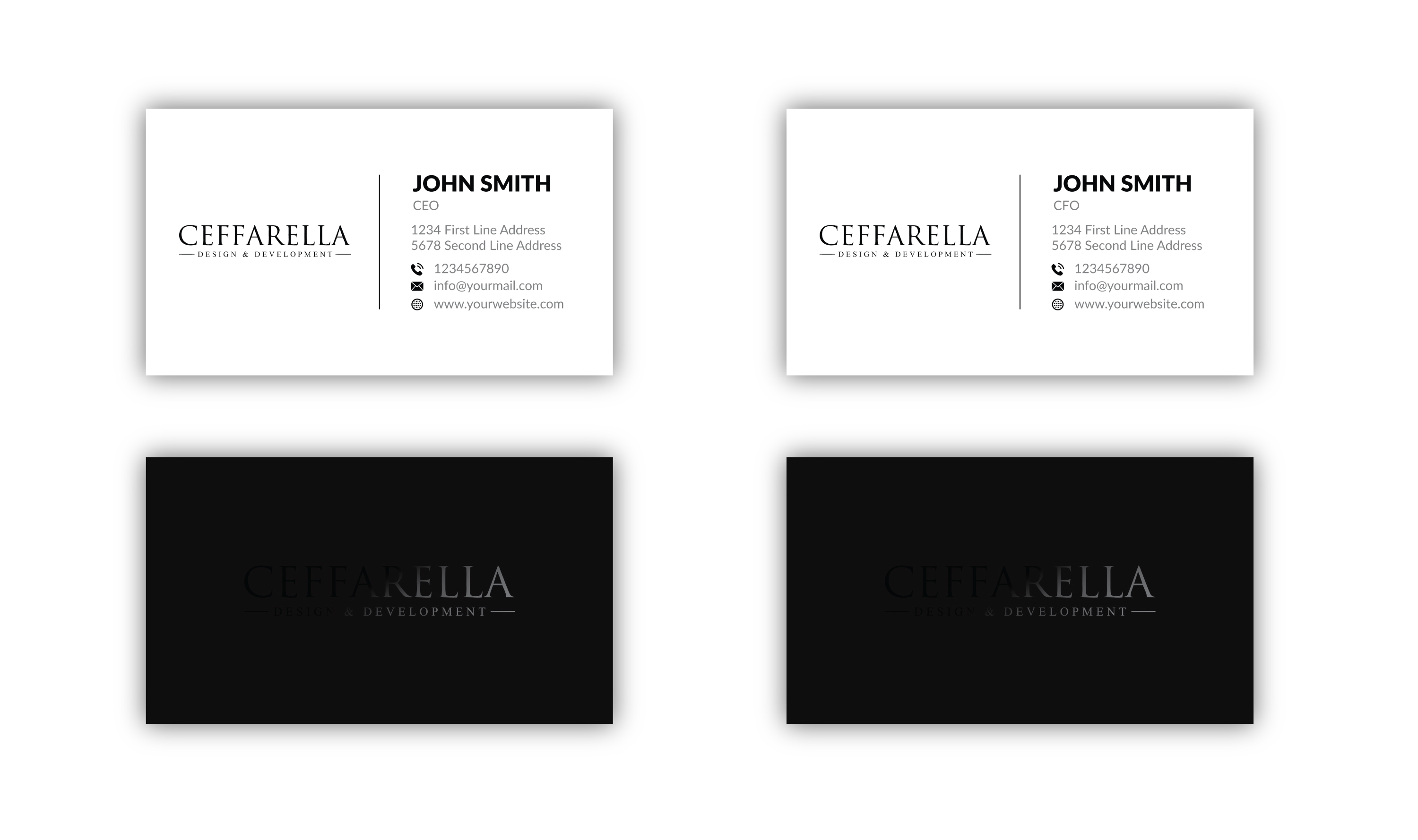 Business Card Design by Musa. A for this project | Design #24371822