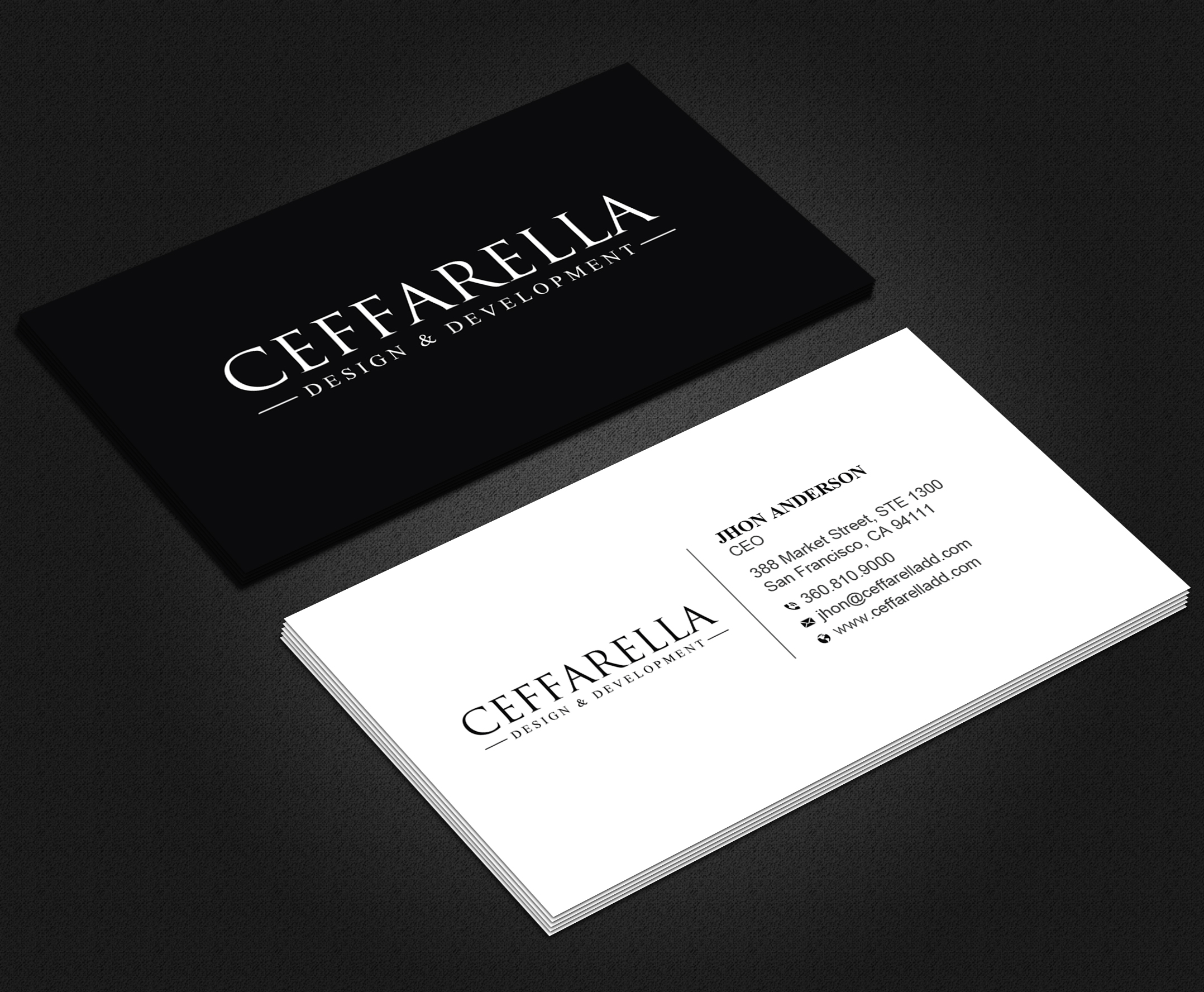 Business Card Design by Uttom 2 for this project | Design #24322482