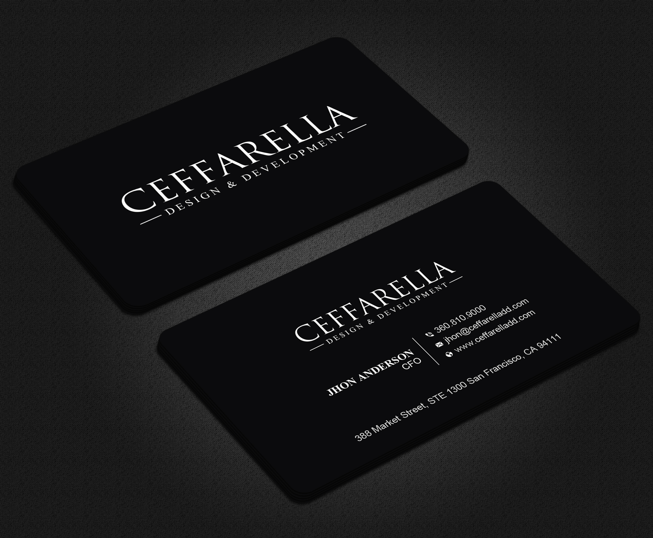 Business Card Design by Uttom 2 for this project | Design #24322547