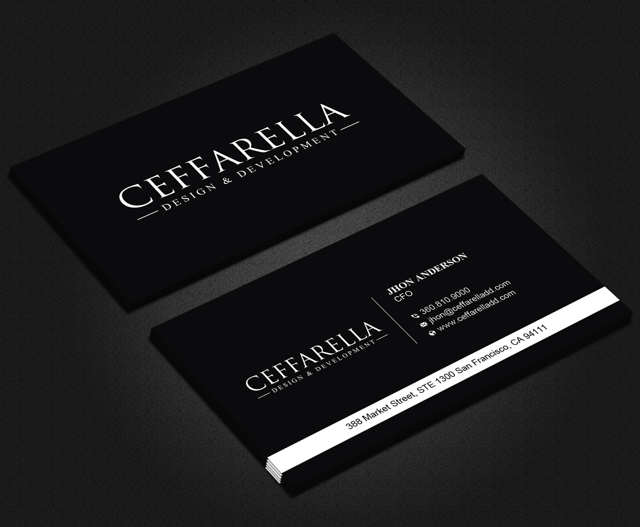 Business Card Design by Uttom 2 for this project | Design #24322548