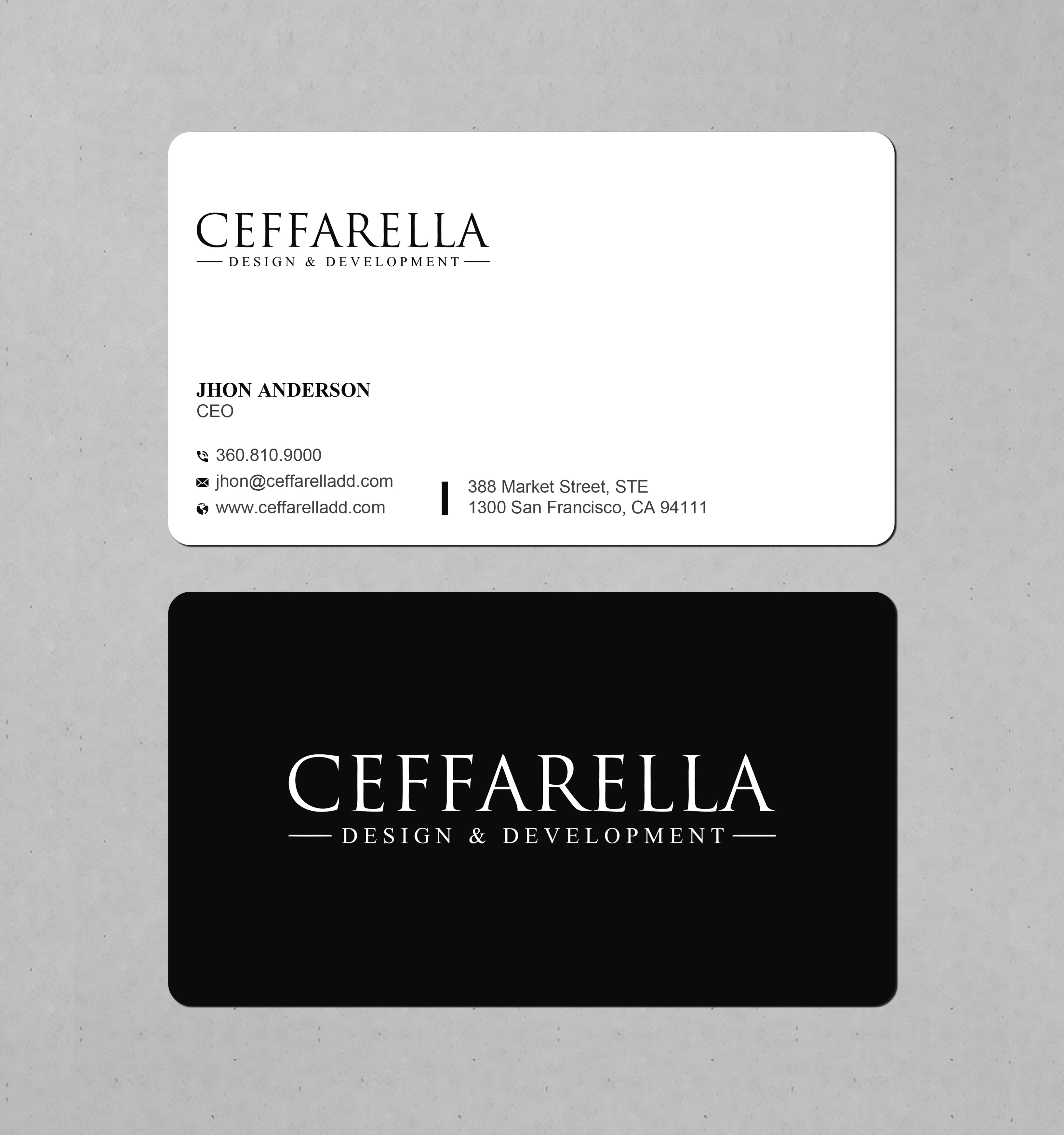 Business Card Design by Uttom 2 for this project | Design #24323065