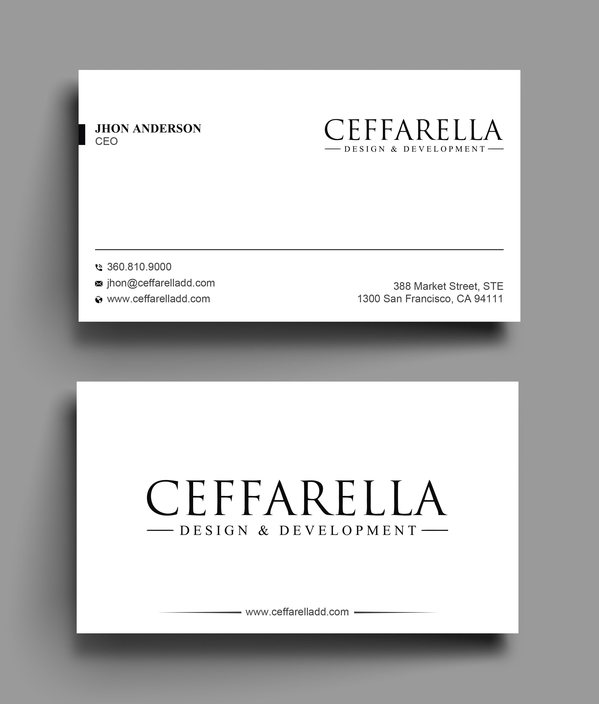 Business Card Design by Uttom 2 for this project | Design #24323067