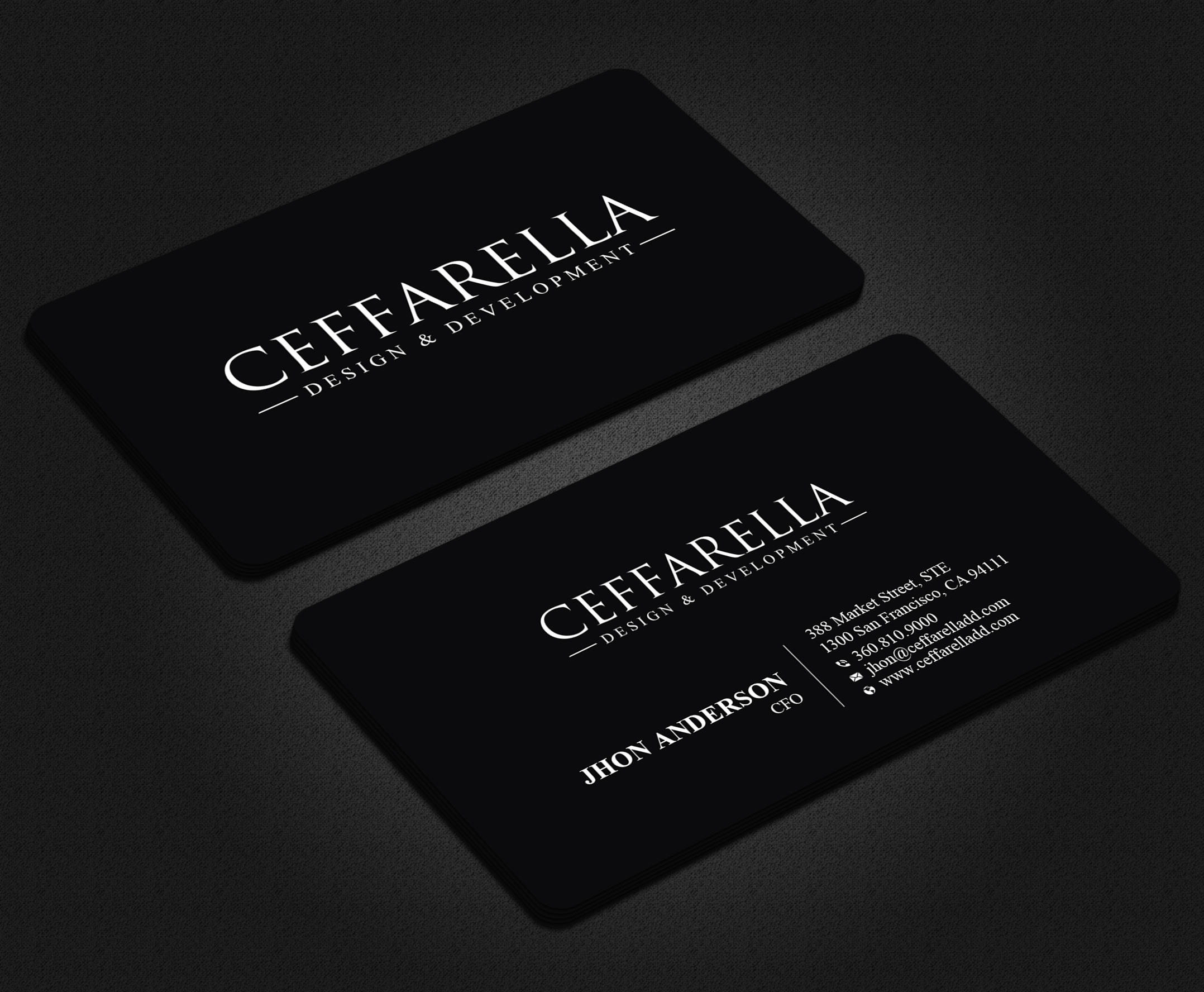 Business Card Design by Uttom 2 for this project | Design #24349663