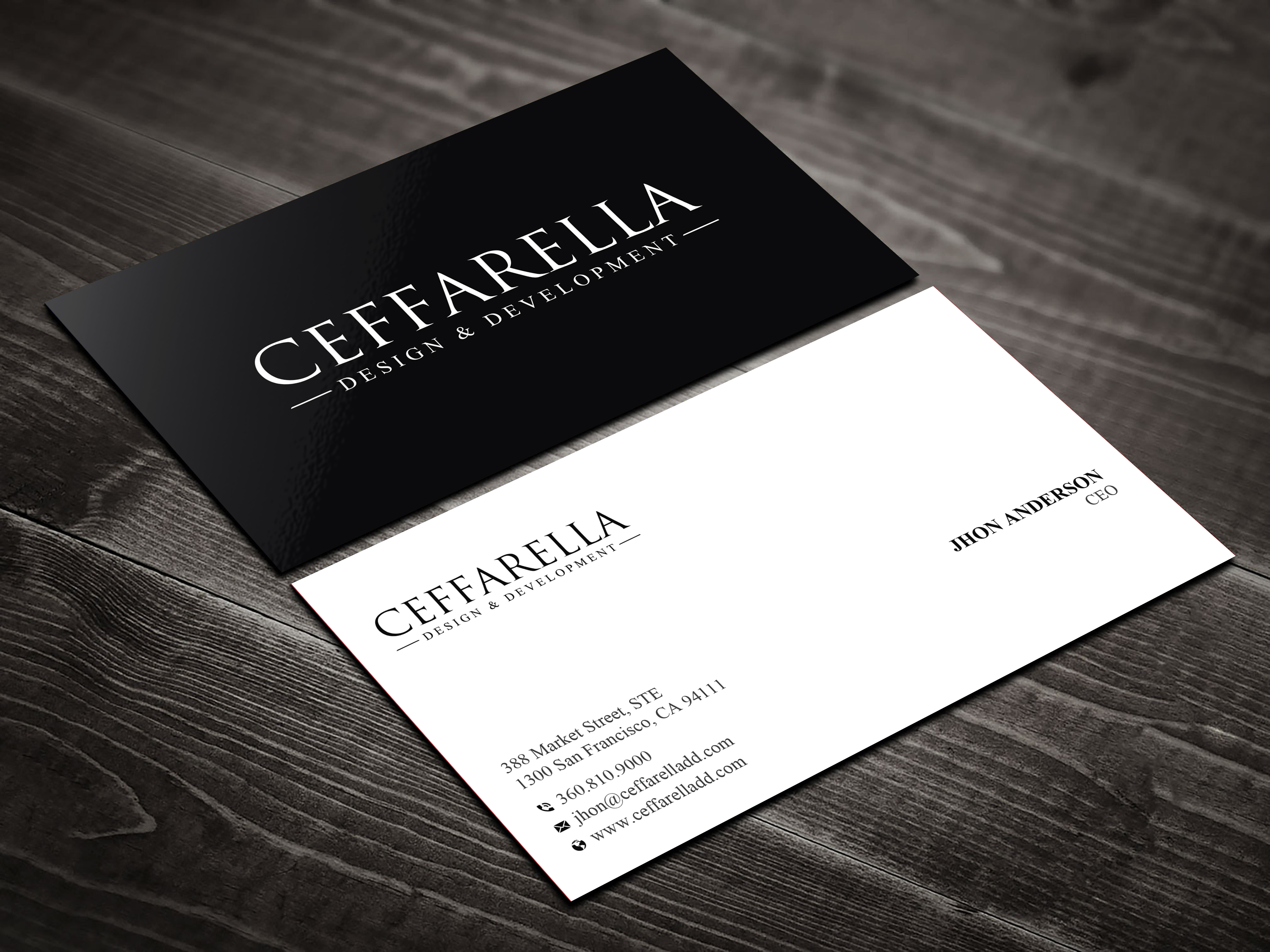 Business Card Design by Uttom 2 for this project | Design #24349665