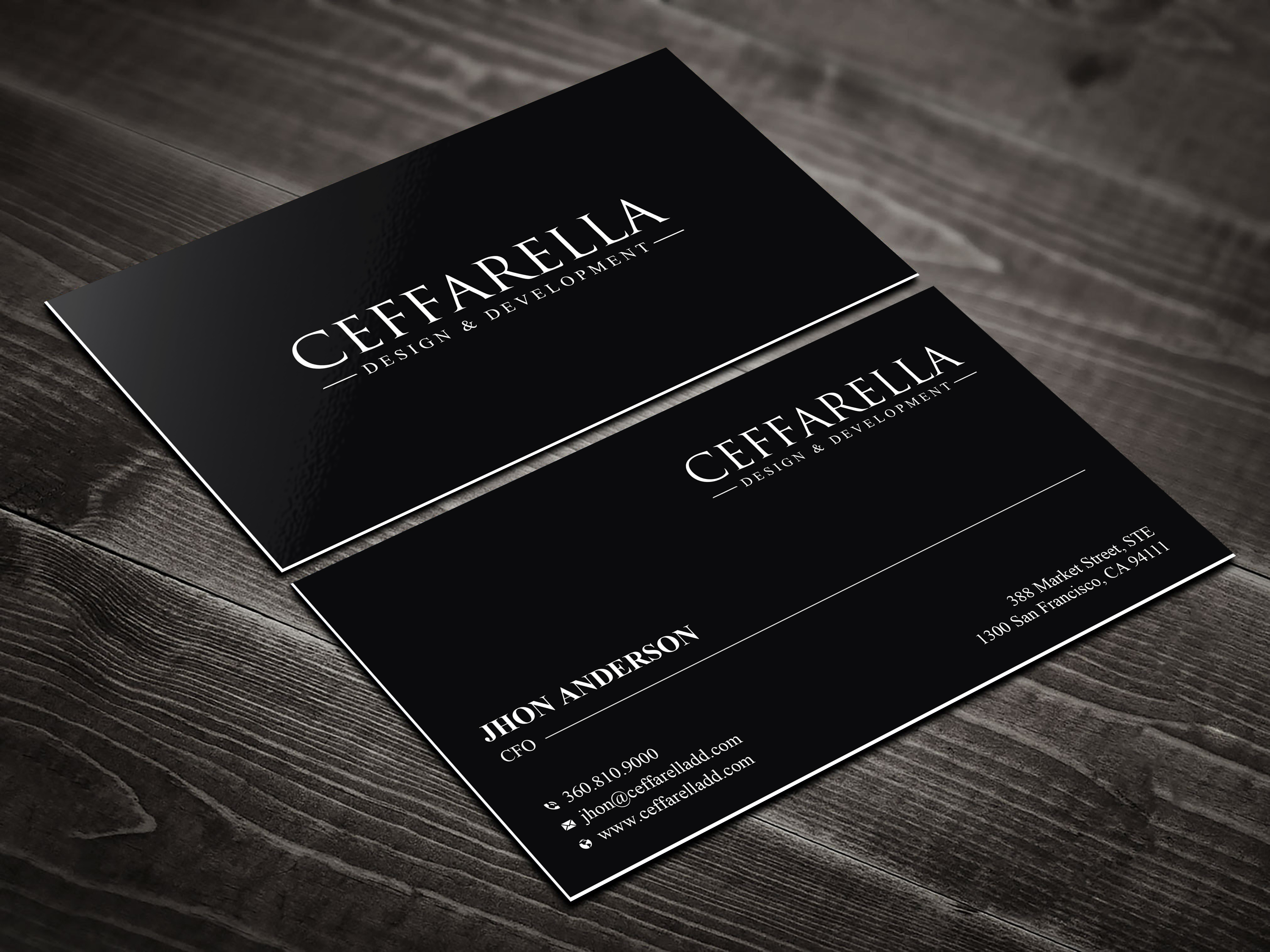 Business Card Design by Uttom 2 for this project | Design #24349667