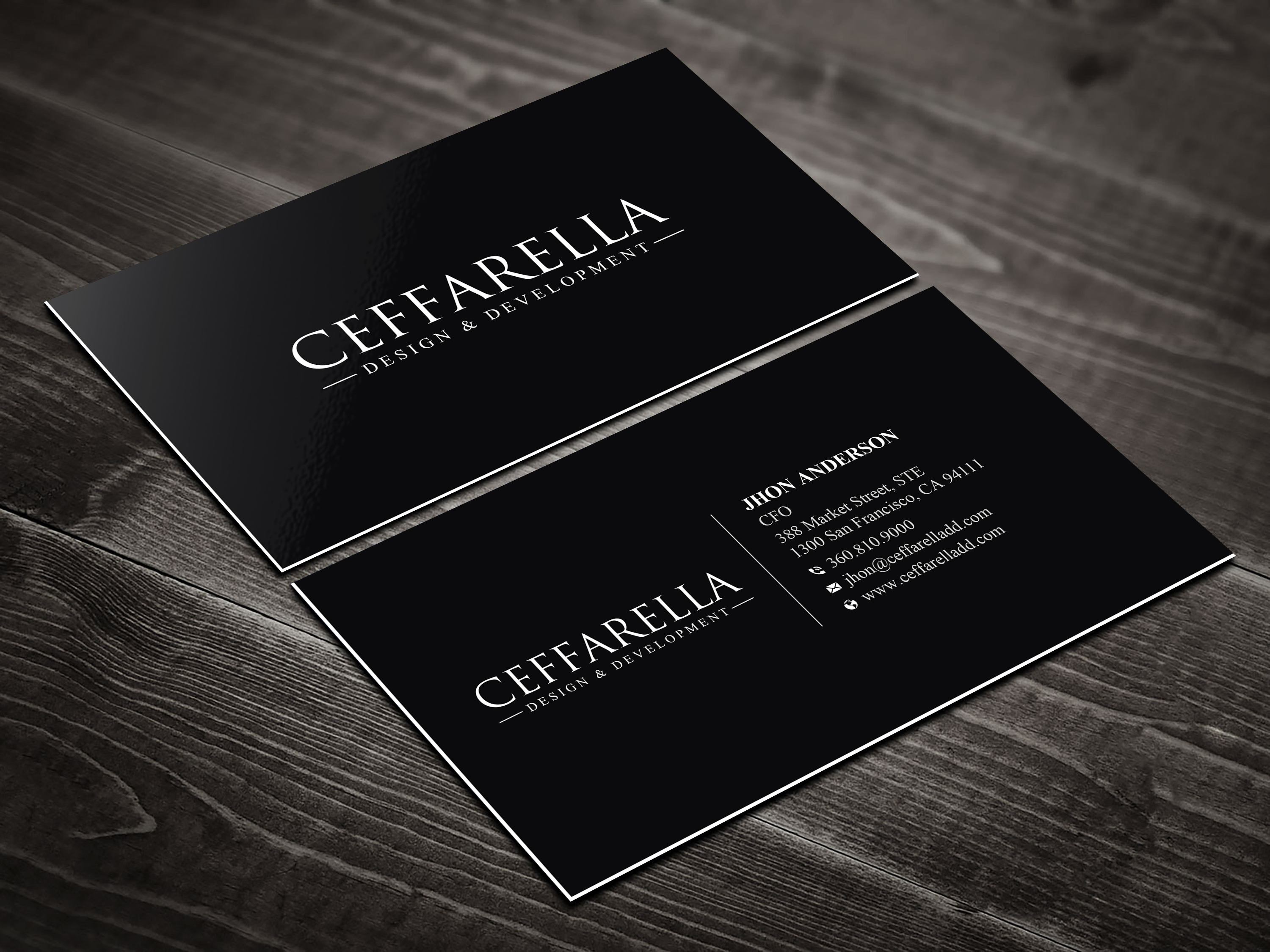 Business Card Design by Uttom 2 for this project | Design #24349668