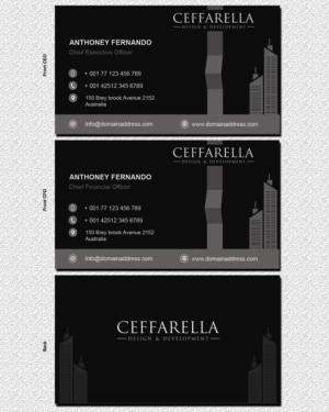 Business Card Design by AA Solutions